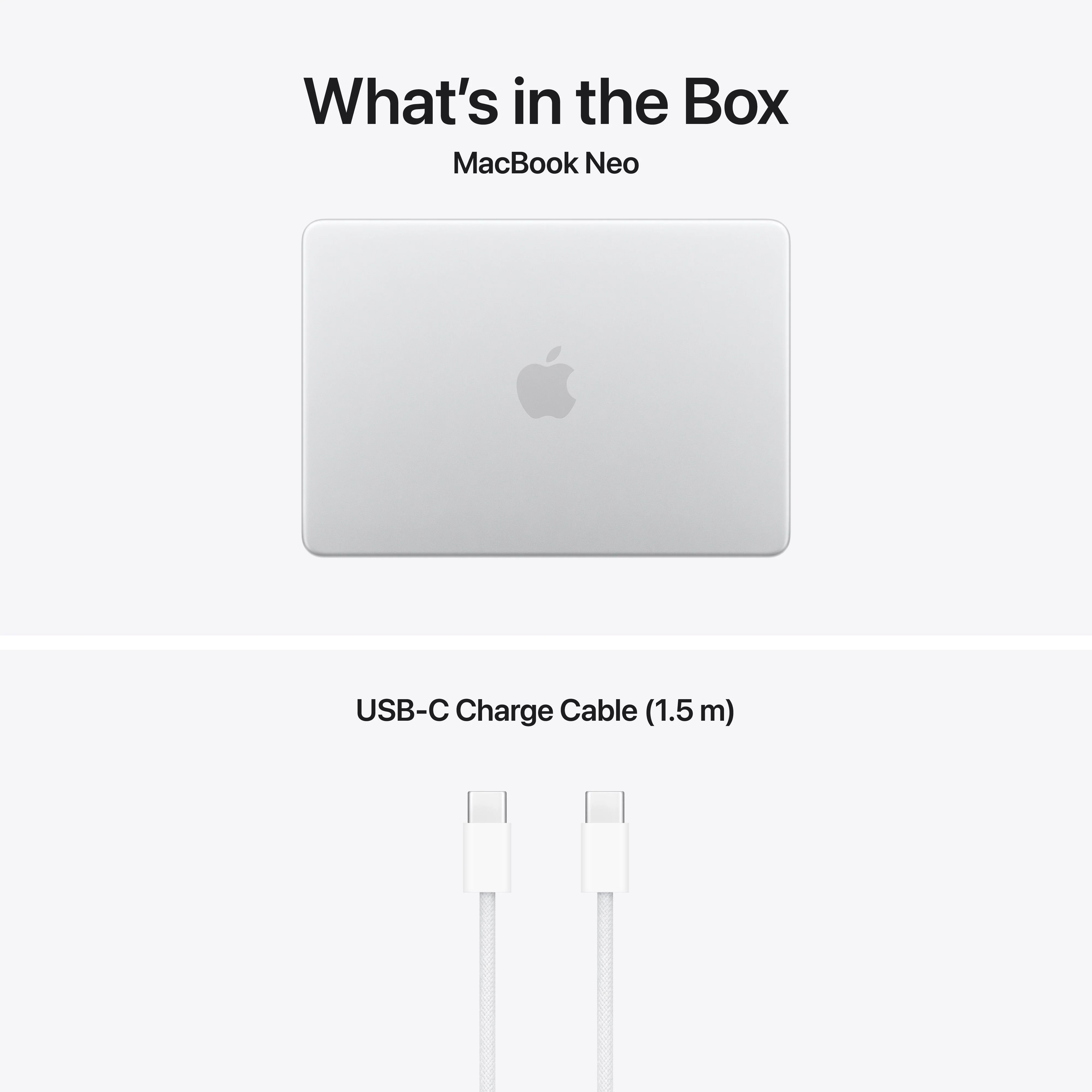 MacBook Neo de 13 polegadas: Processador A16 Pro da Apple com CPU 6‑Core e GPU 5‑Core, Magic Keyboard, 256 GB SSD - Prateado - Image 10