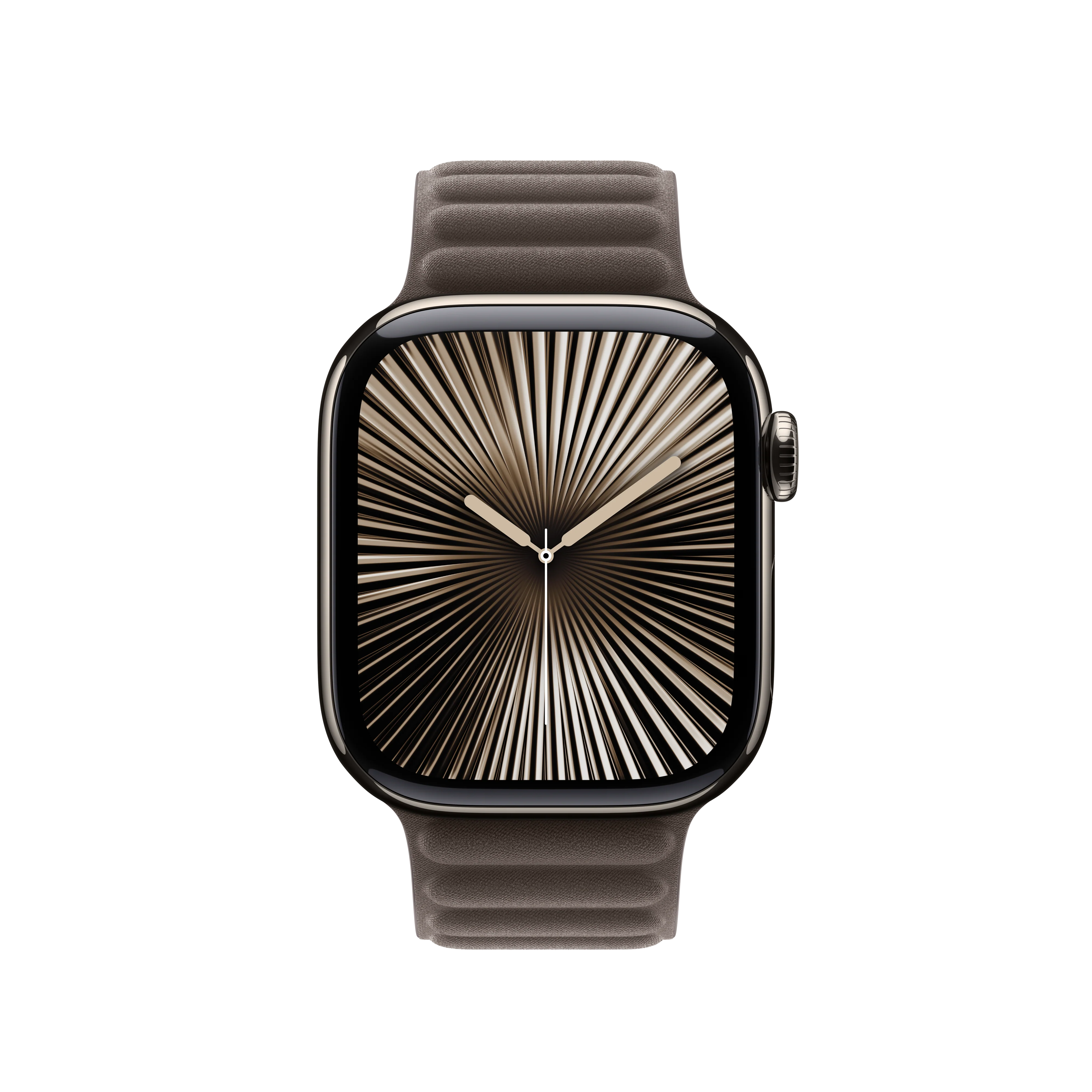 Bracelete de elos magnética castanho-toupeira escuro de 42 mm - M/L - Image 3