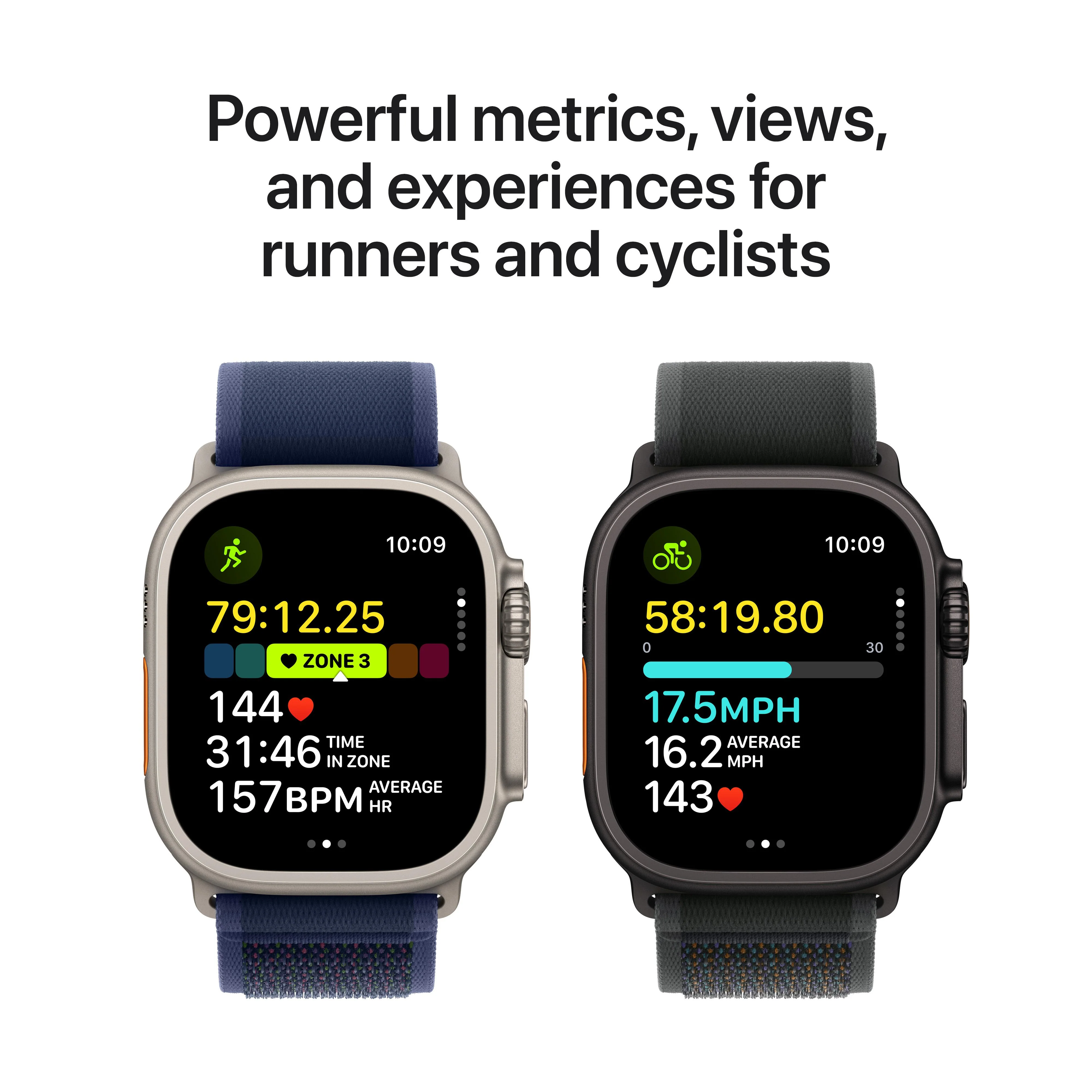 Apple Watch Ultra 2 GPS + Cellular, Caixa em titânio preto de 49 mm com Bracelete Ocean preta - Image 4