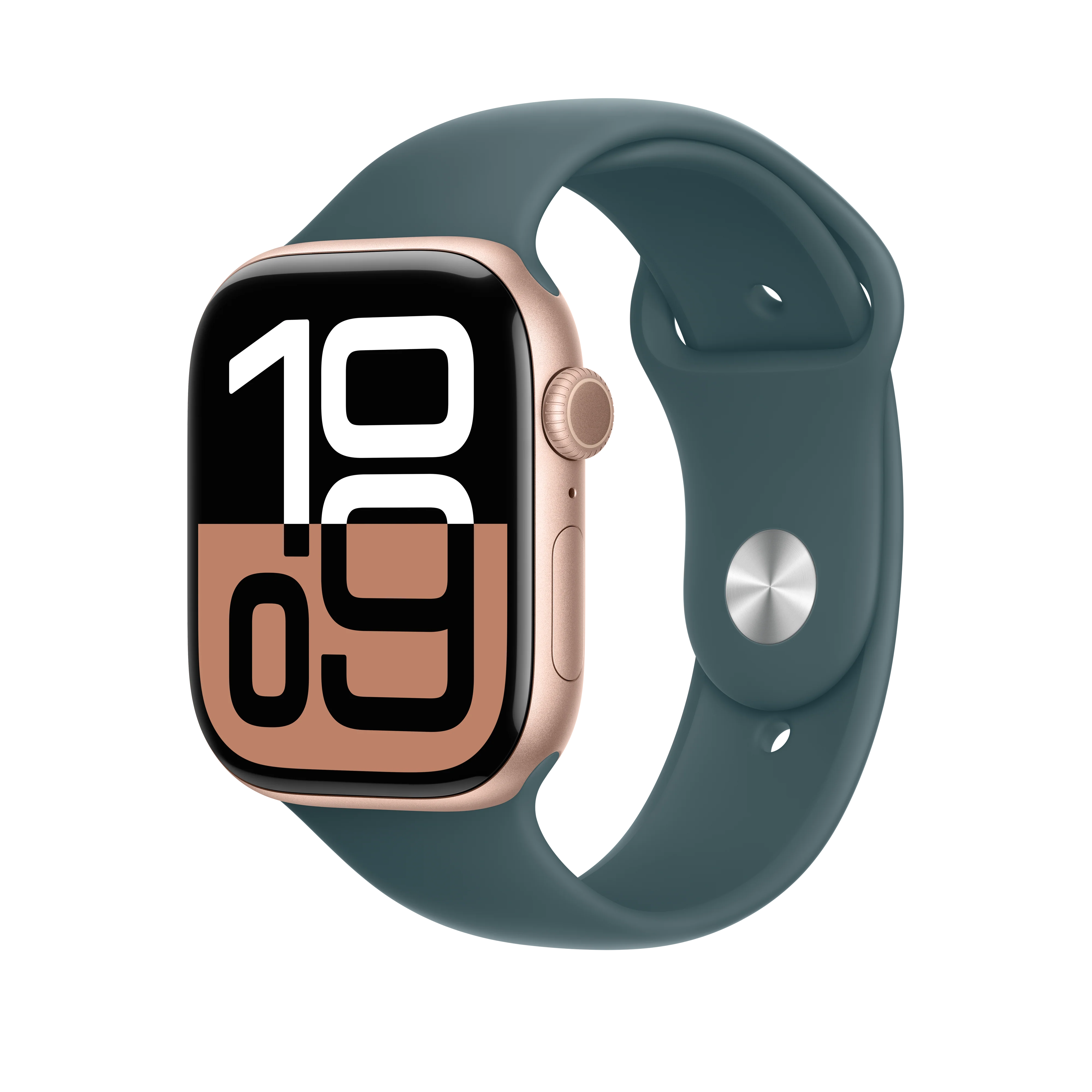 Bracelete desportiva verde lago de 46 mm - S/M - Image 2