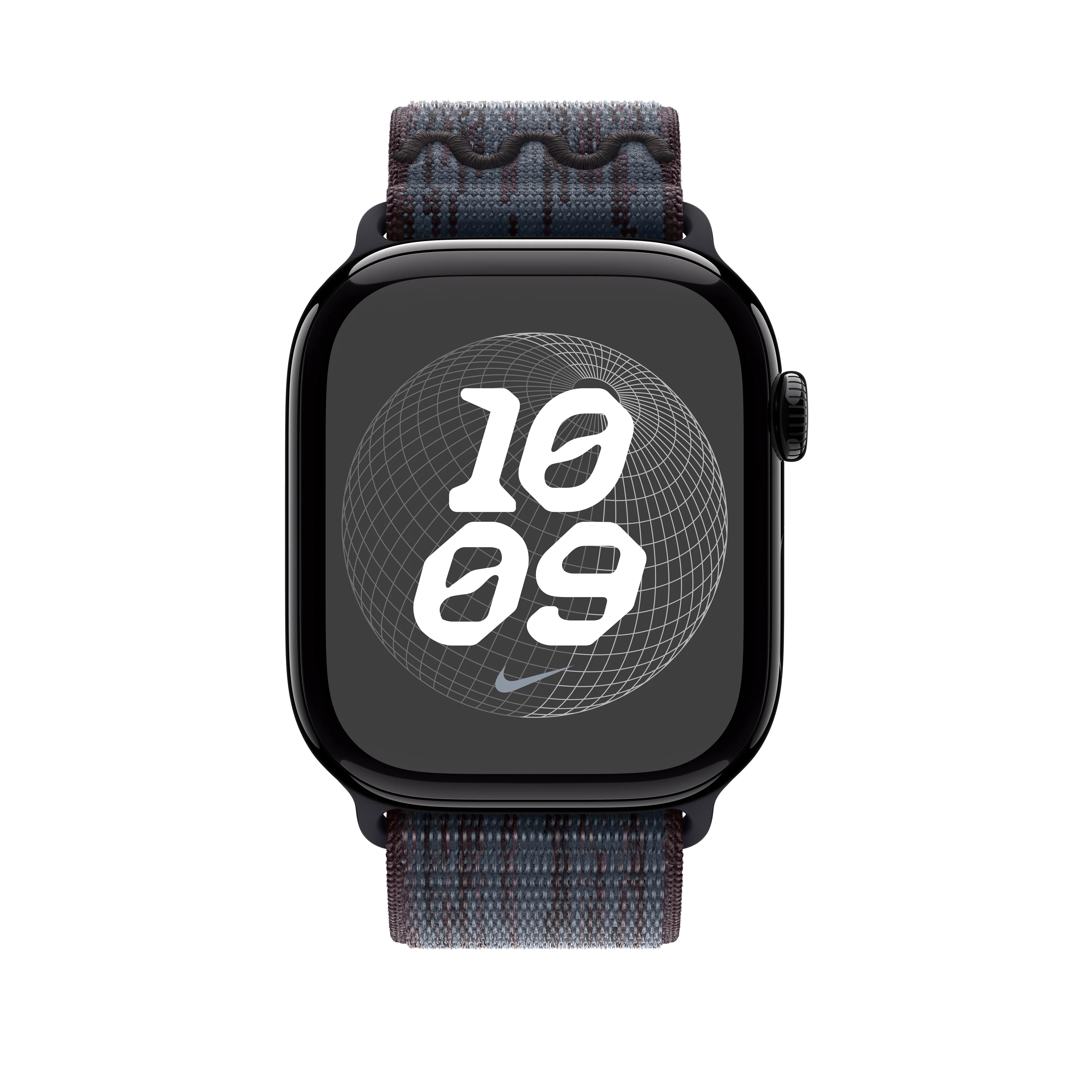 Loop desportiva Nike preta/azul de 46 mm - Image 3