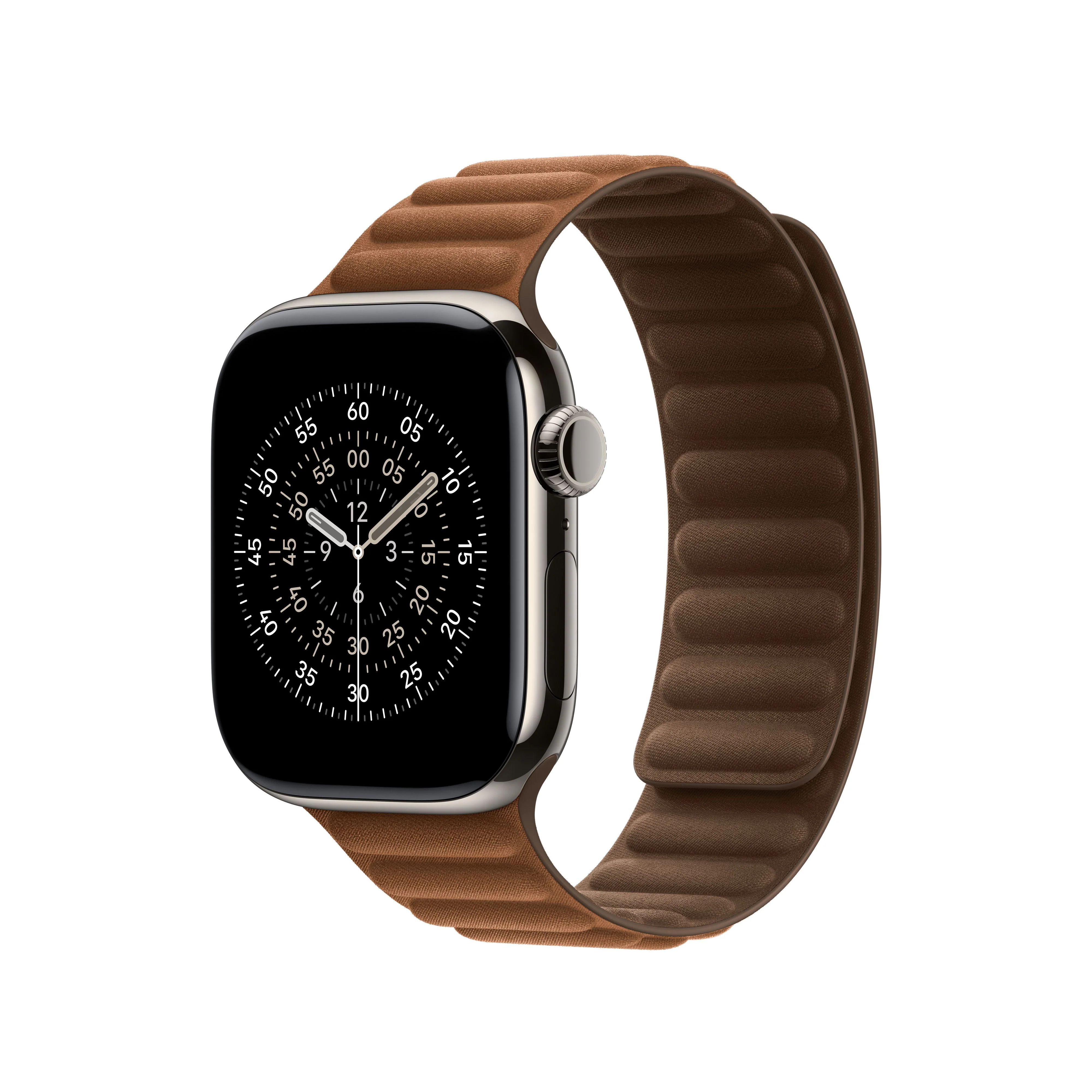 Bracelete de elos magnética caramelo de 42 mm - S/M