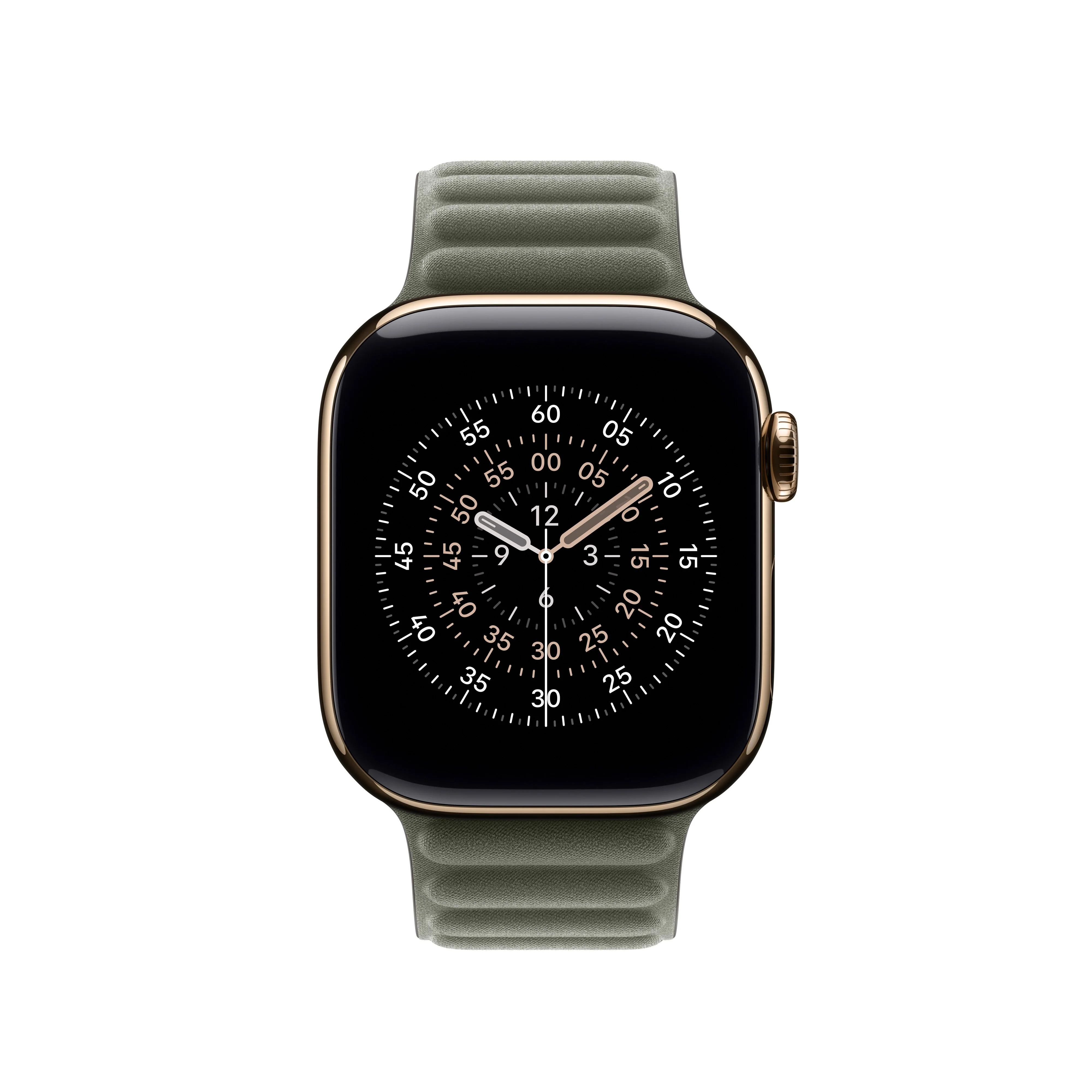 Bracelete de elos magnética cinza-sálvia de 42 mm - S/M - Image 3