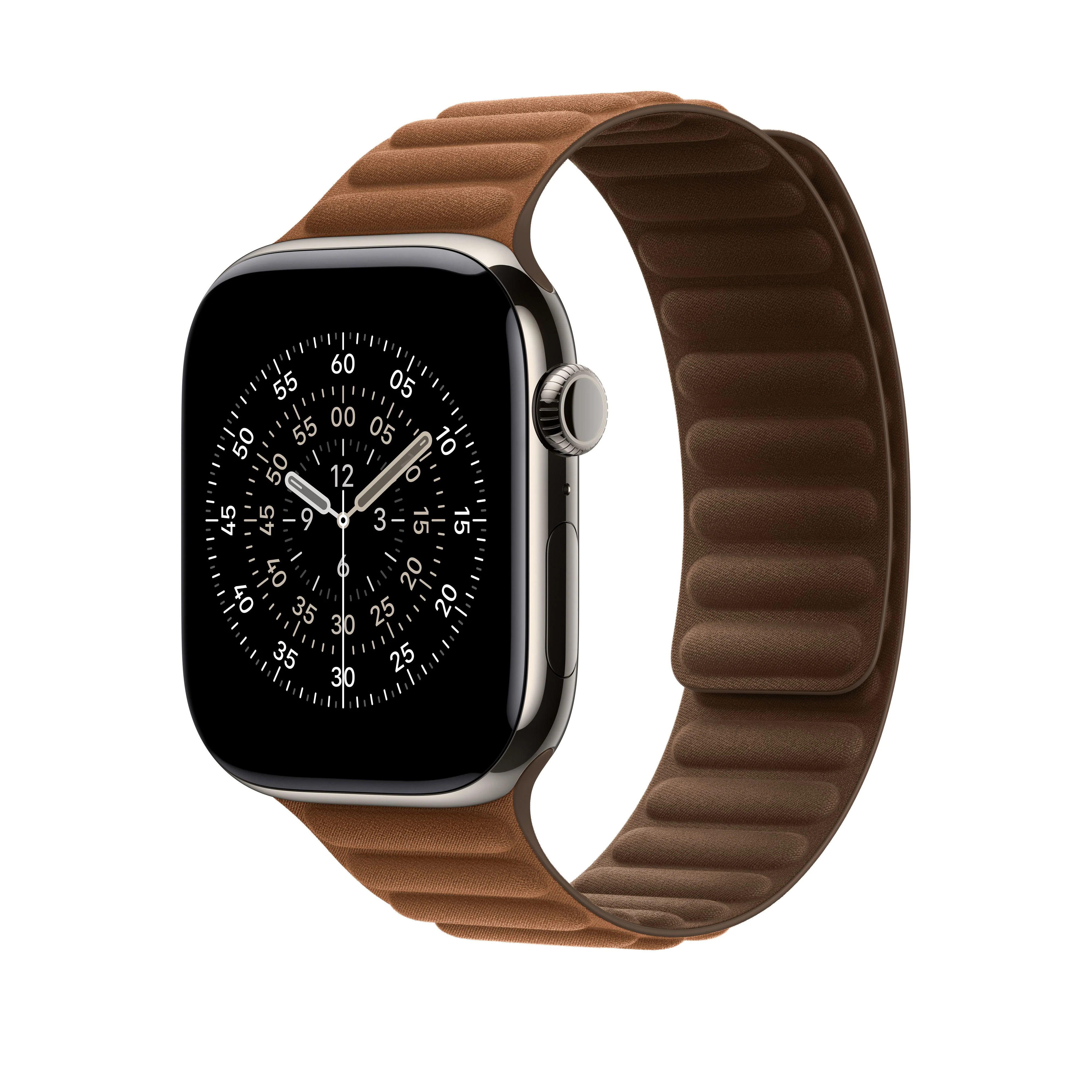 Bracelete de elos magnética caramelo de 46 mm -M/L