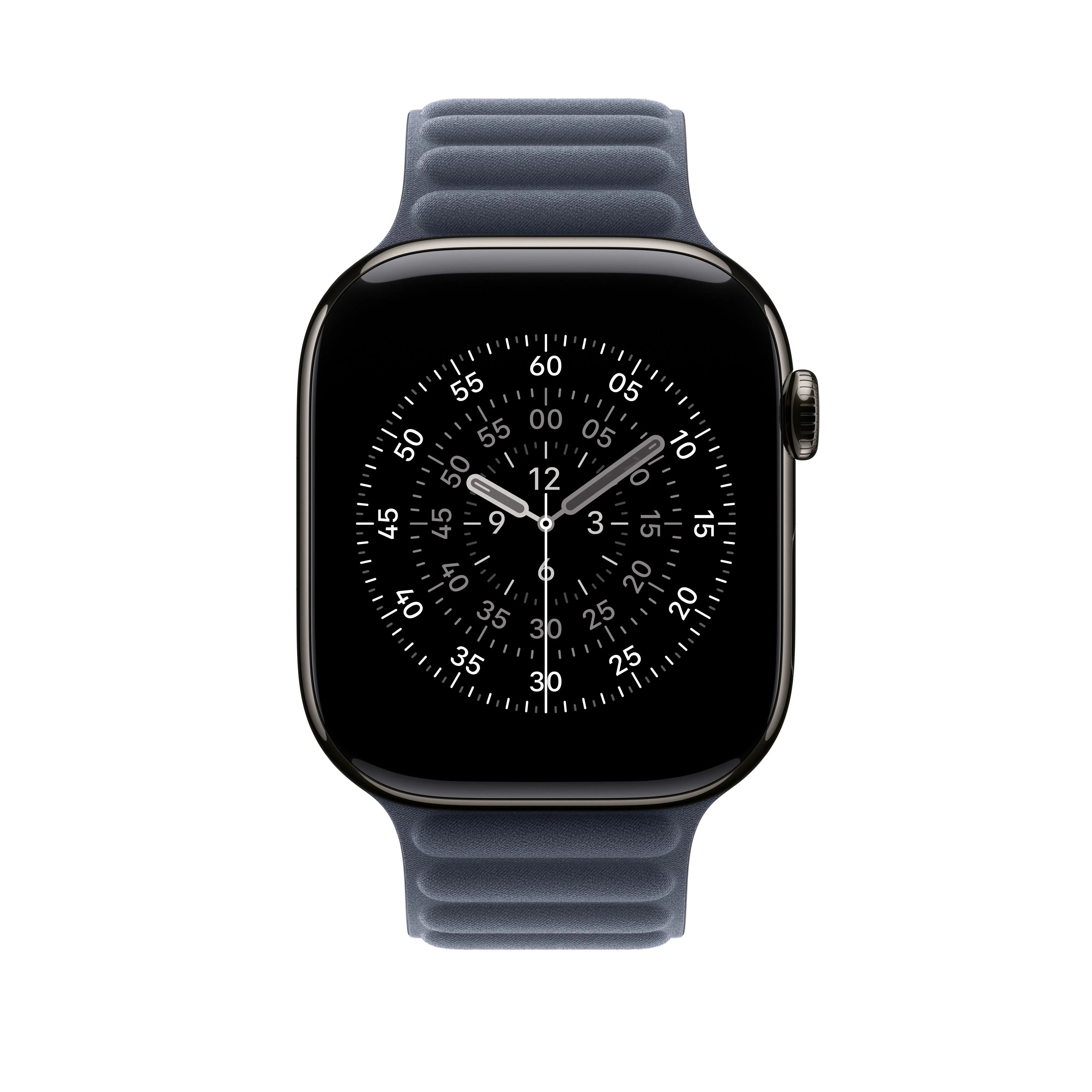 Bracelete de elos magnética azul navy de 46 mm - S/M - Image 3