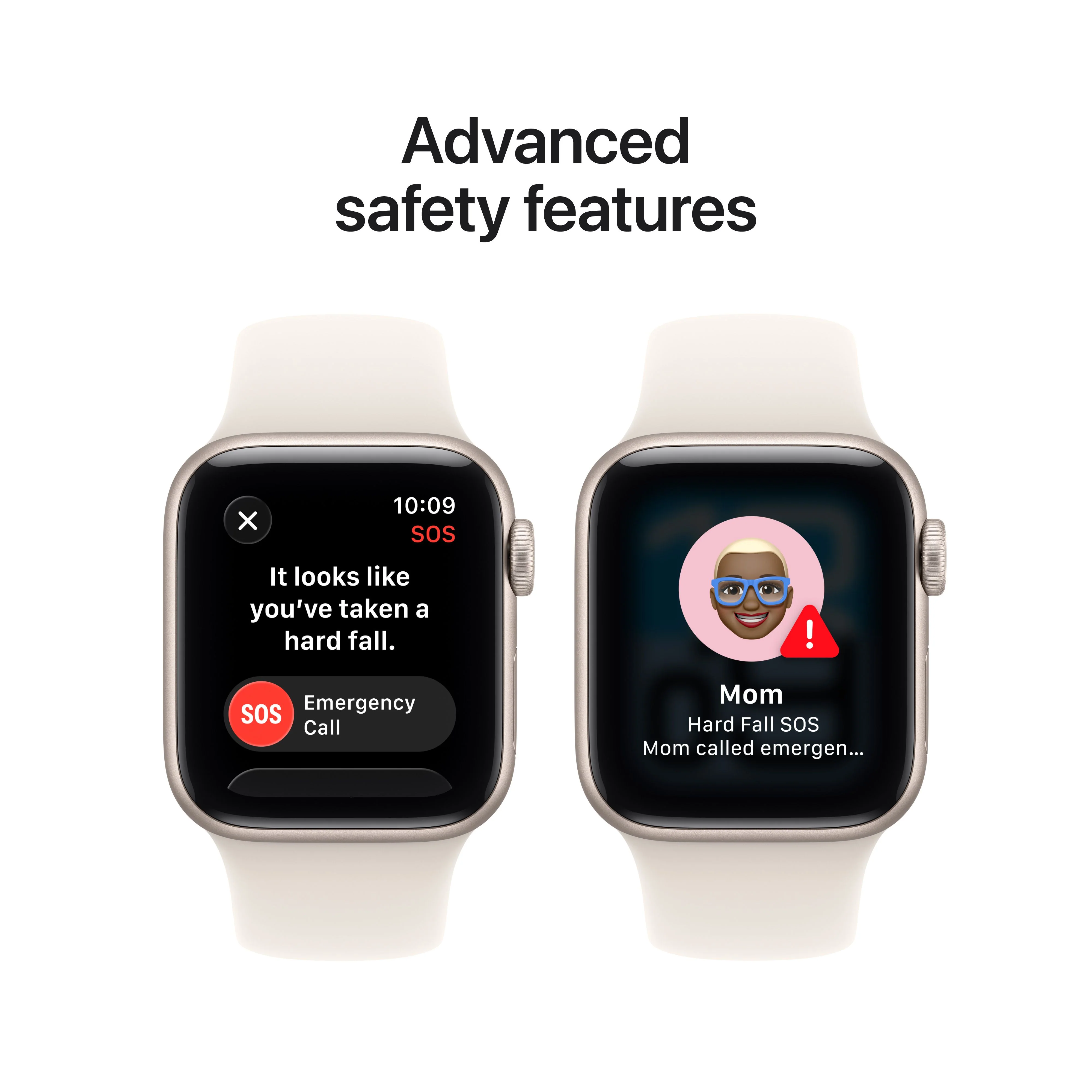 Apple Watch SE 3 GPS + Cellular, Caixa em alumínio luz das estrelas de 40 mm com Bracelete desportiva luz das estrelas - S/M - Image 7