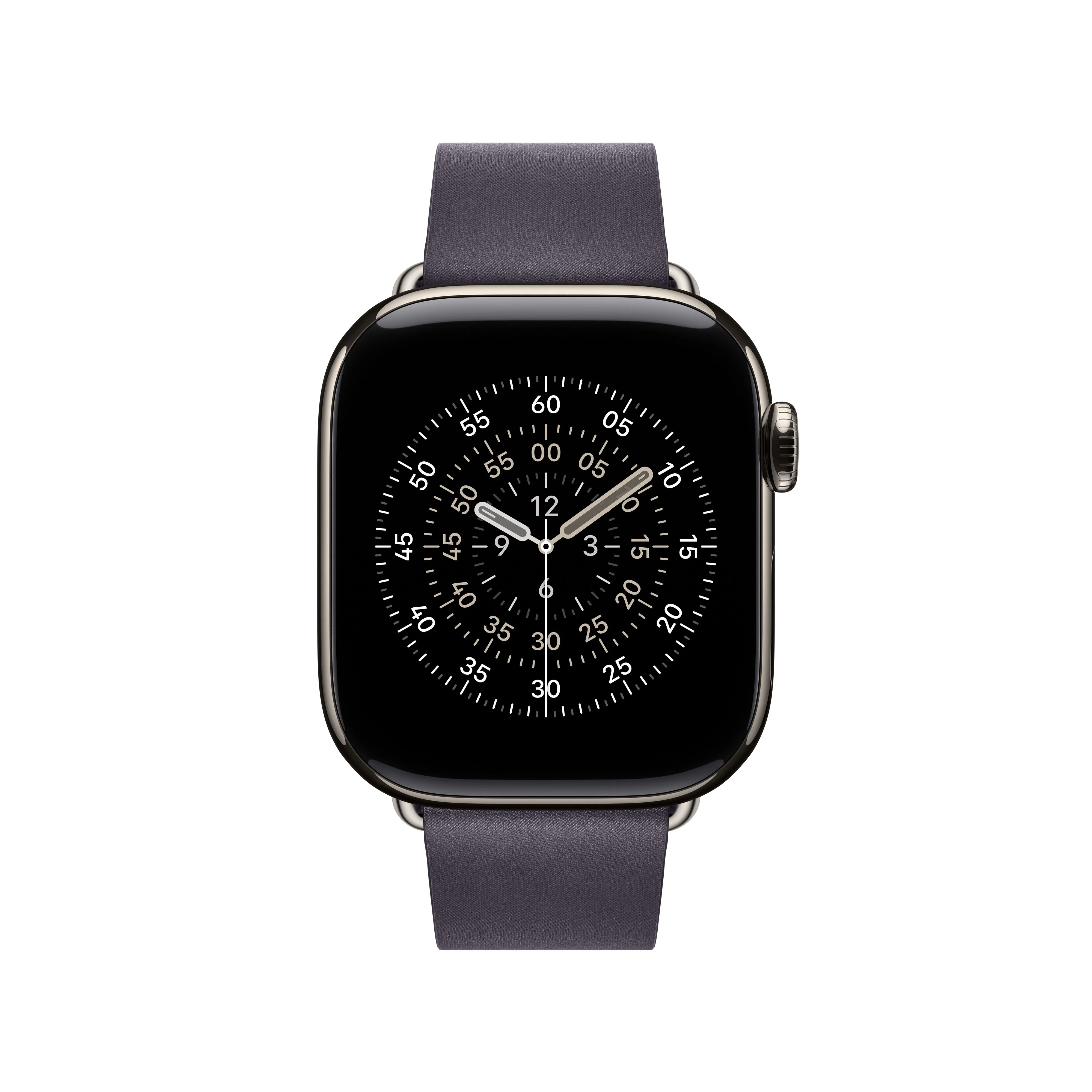 Bracelete com fivela moderna 42mm grande - Roxo meia-noite - Image 3