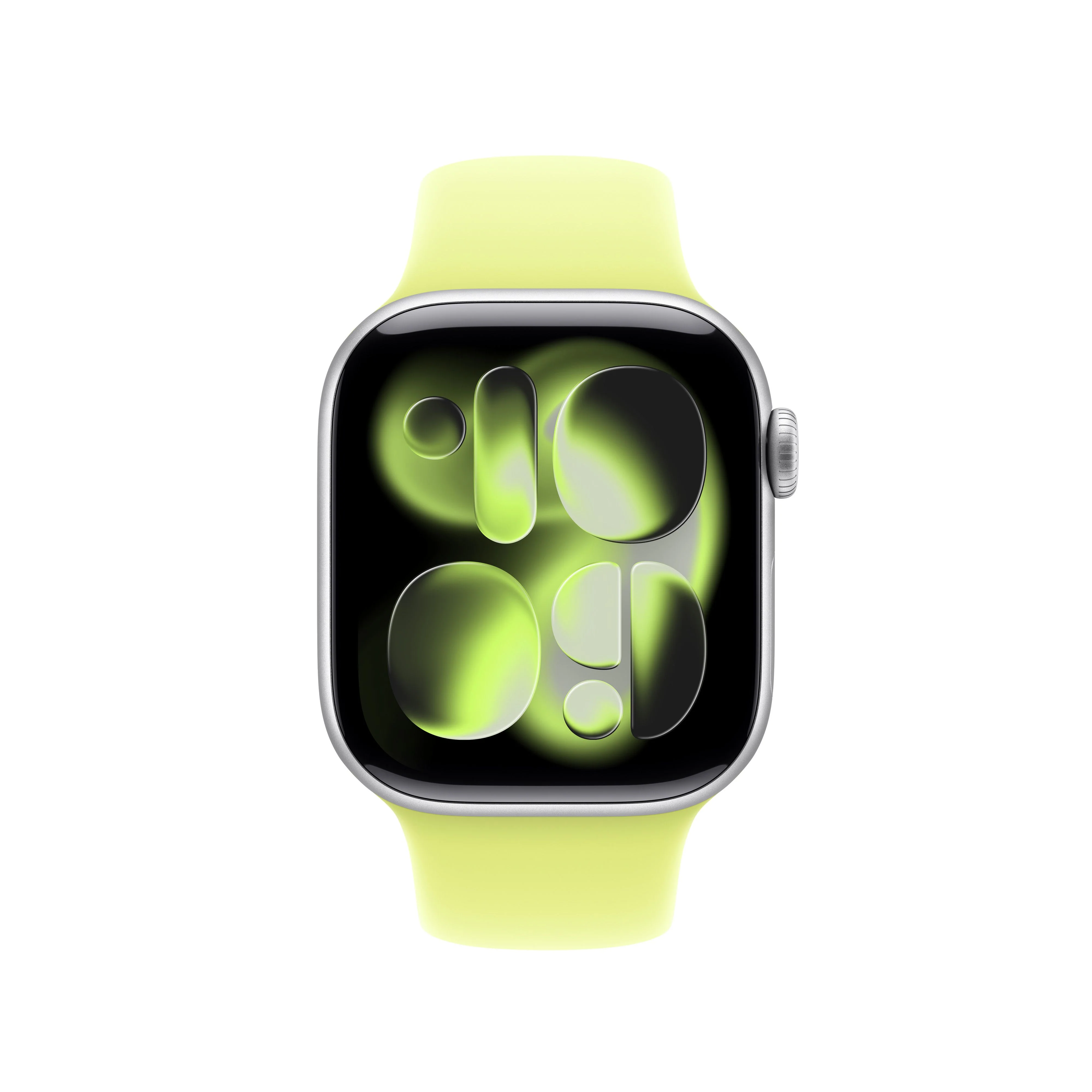 Bracelete desportiva amarelo‑néon de 42 mm - S/M - Image 3