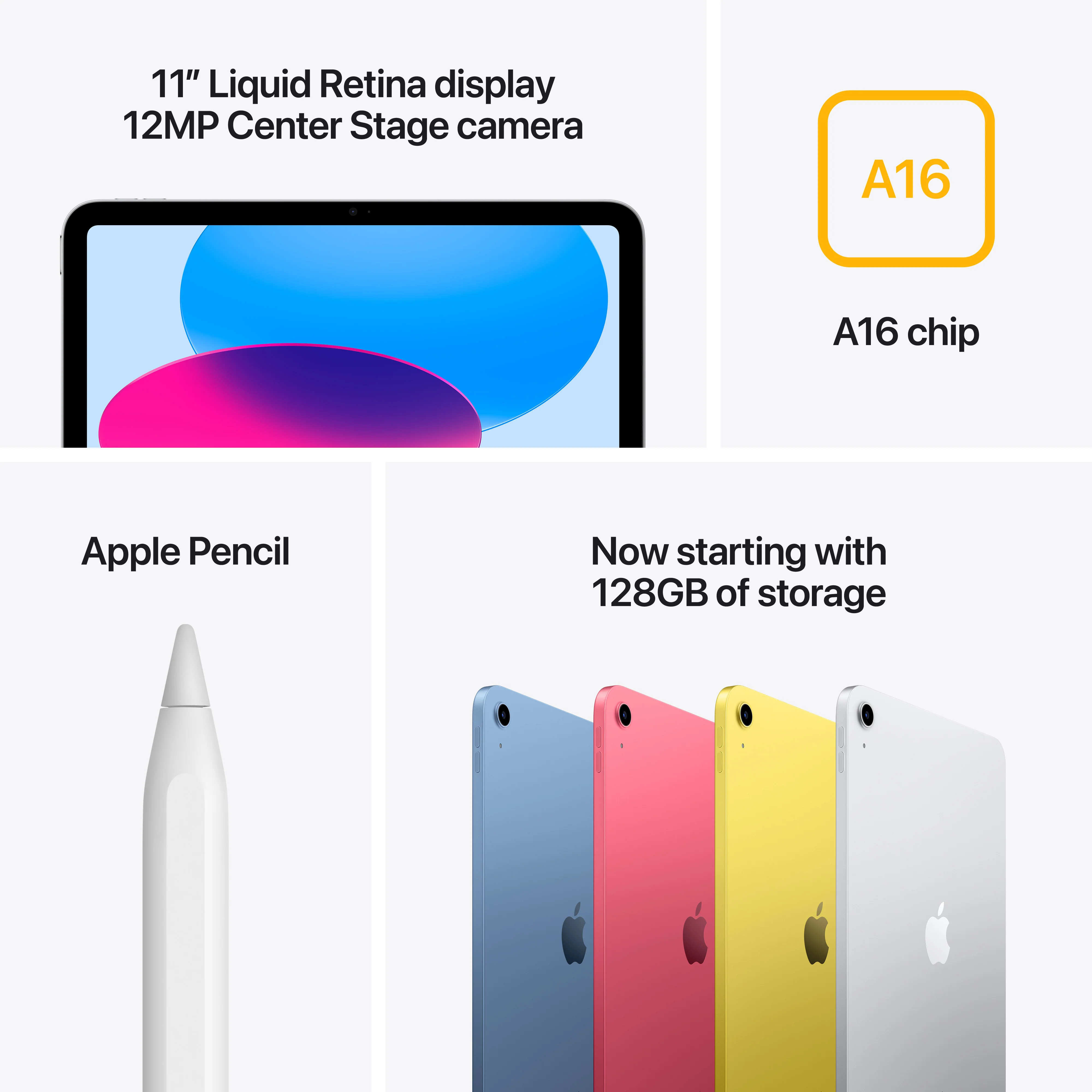 iPad Wi-Fi 128 GB - Azul (A16) - Image 7