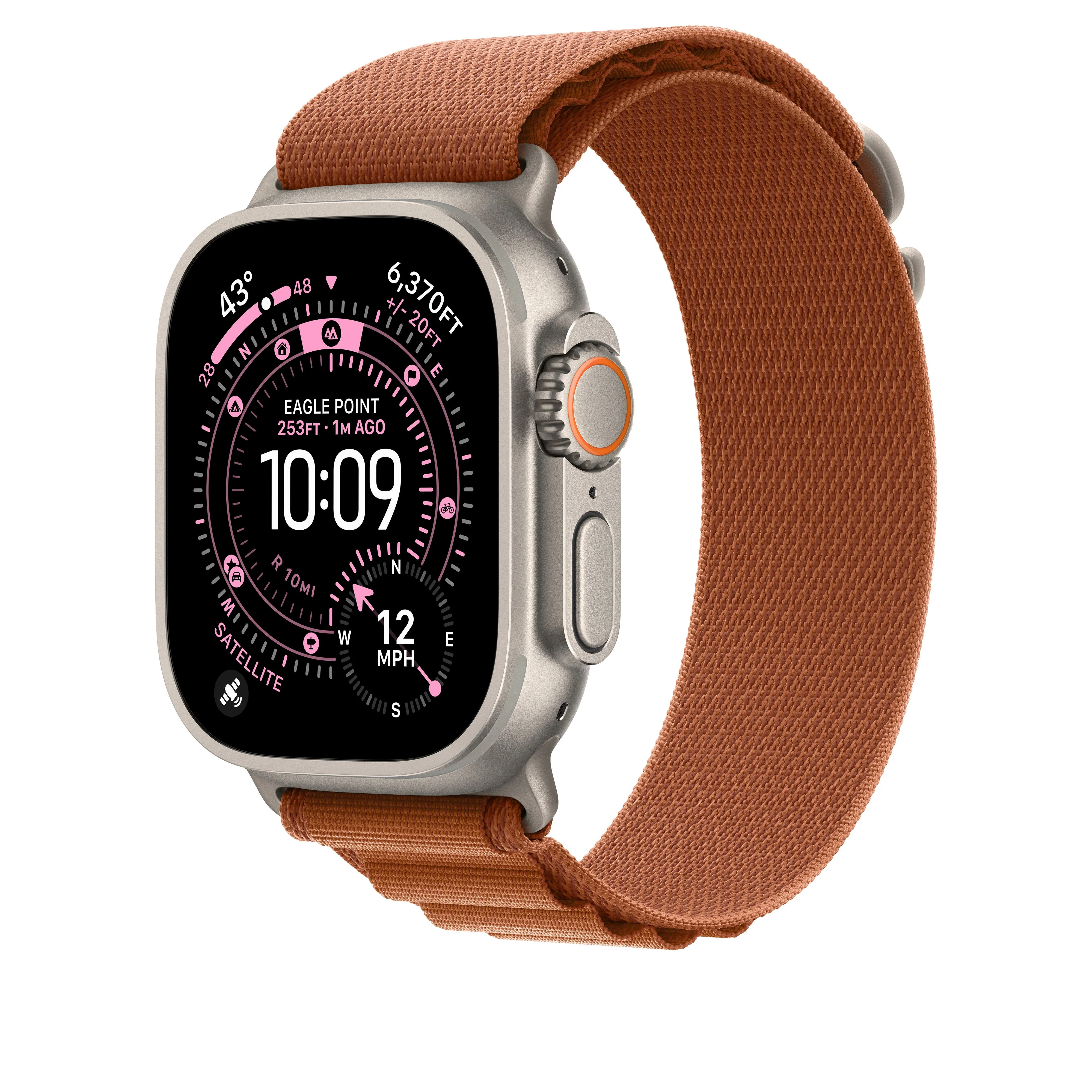 Loop Alpine terracota de 49 mm - M - Titânio natural