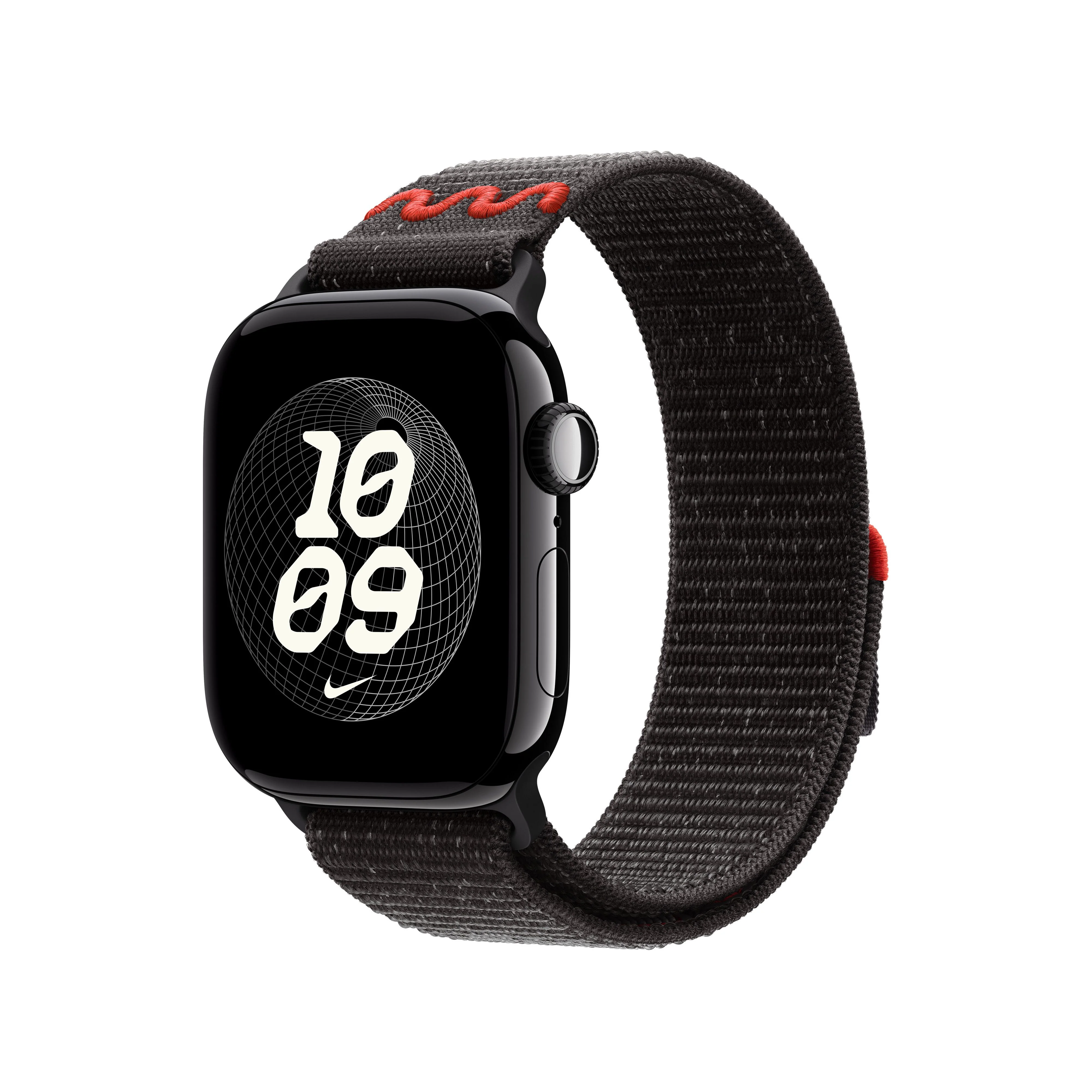 Loop desportiva Nike preto Midnight de 42 mm - Image 2