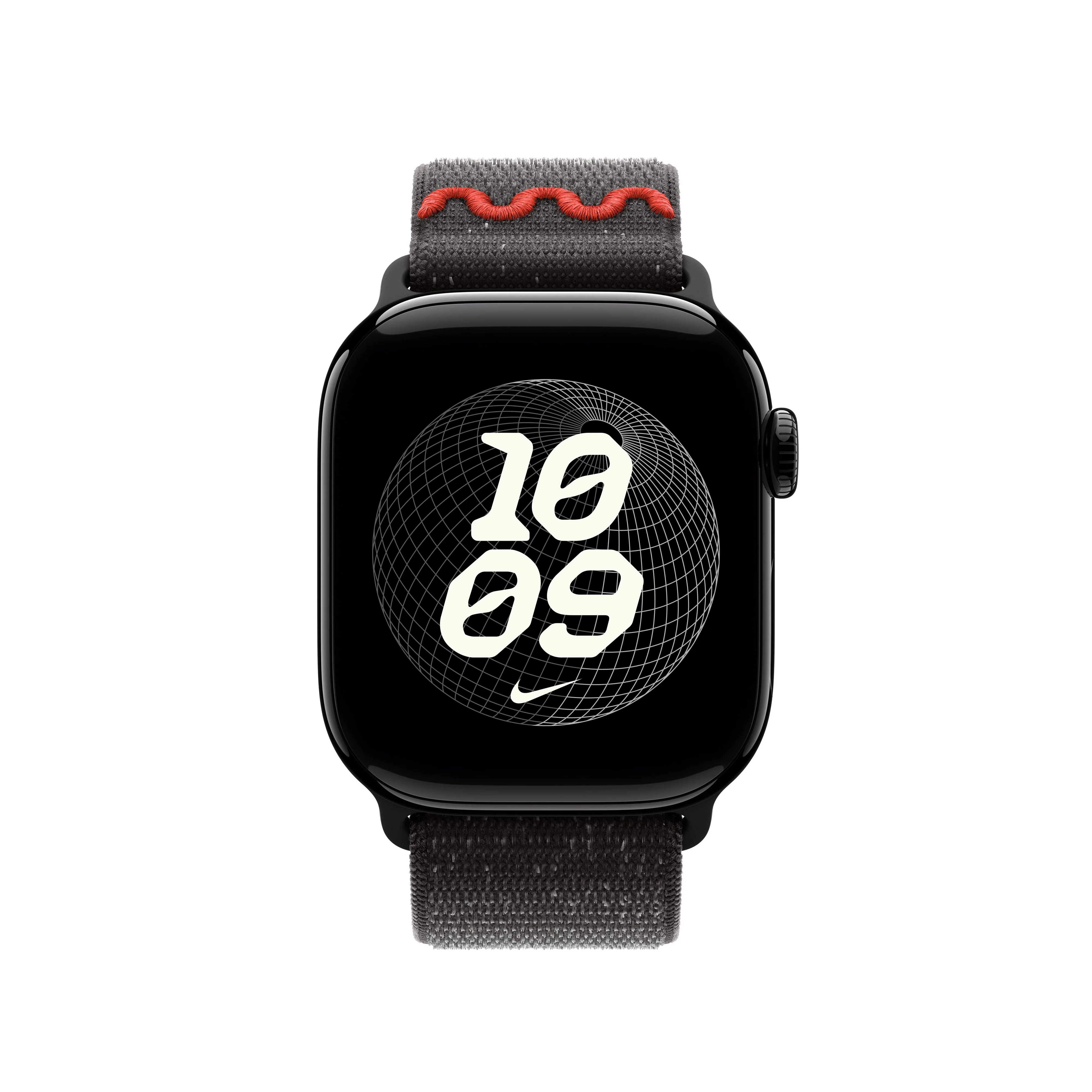 Loop desportiva Nike preto Midnight de 42 mm - Image 3