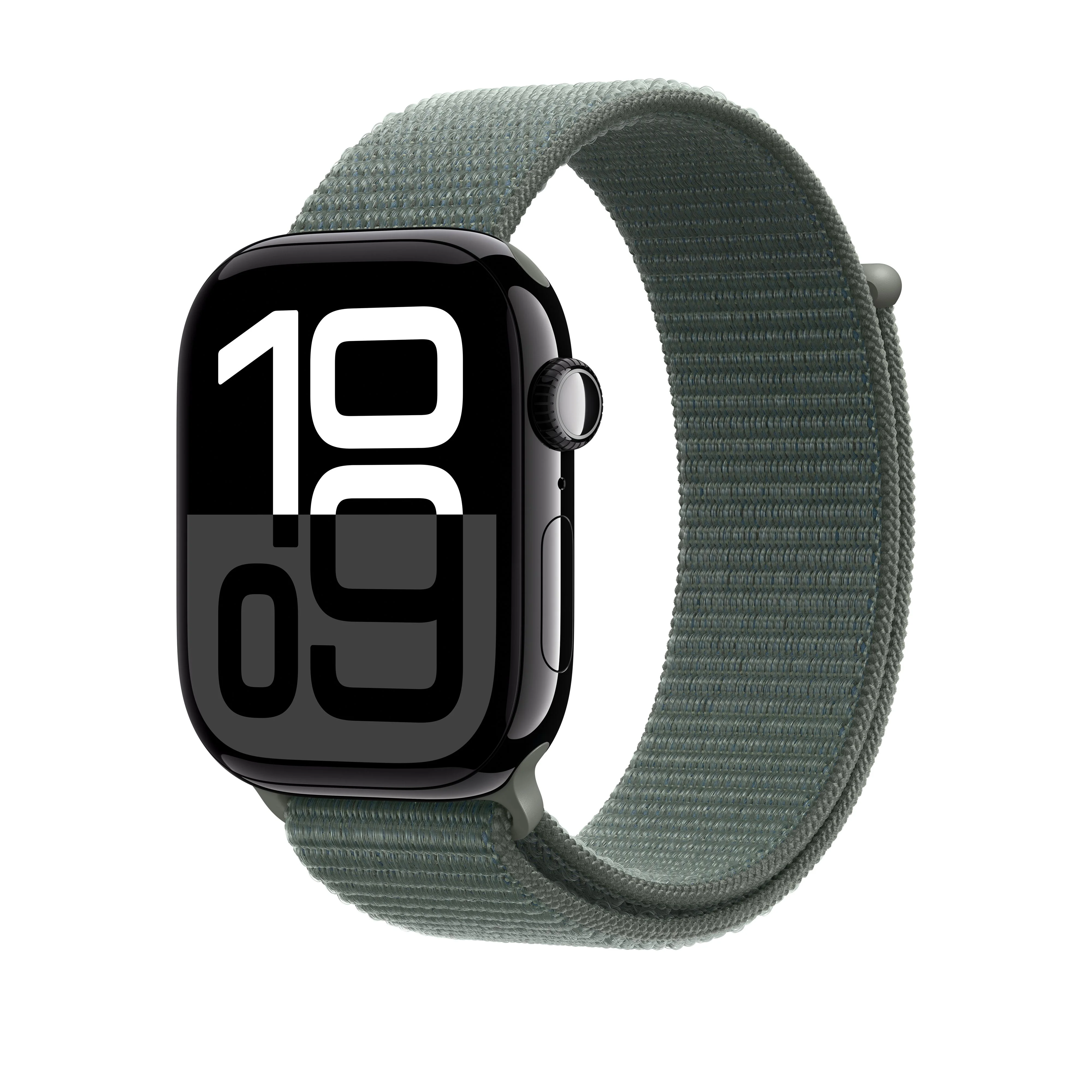 Loop desportiva verde sálvia de 46 mm