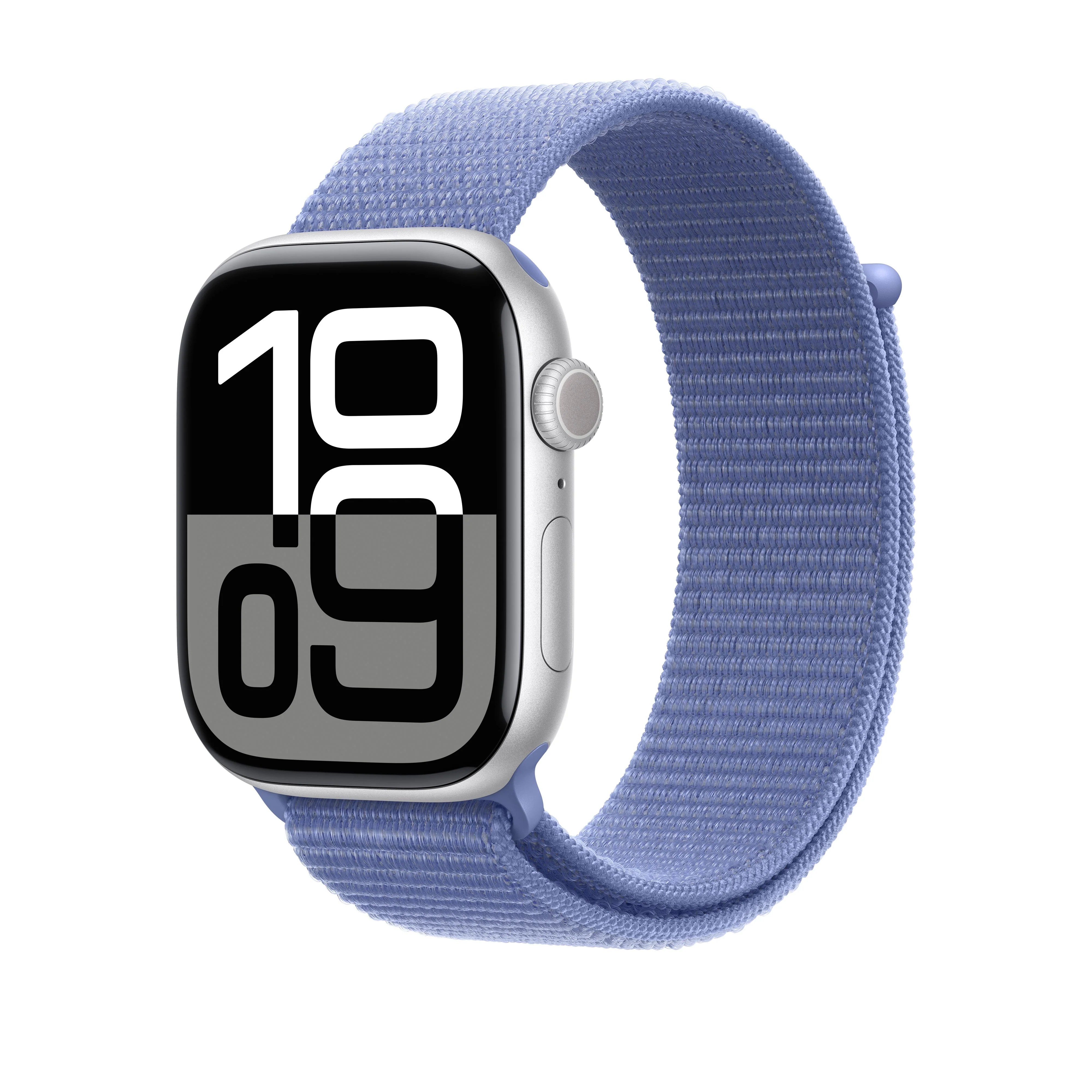 Loop desportiva azul‑violeta de 46 mm
