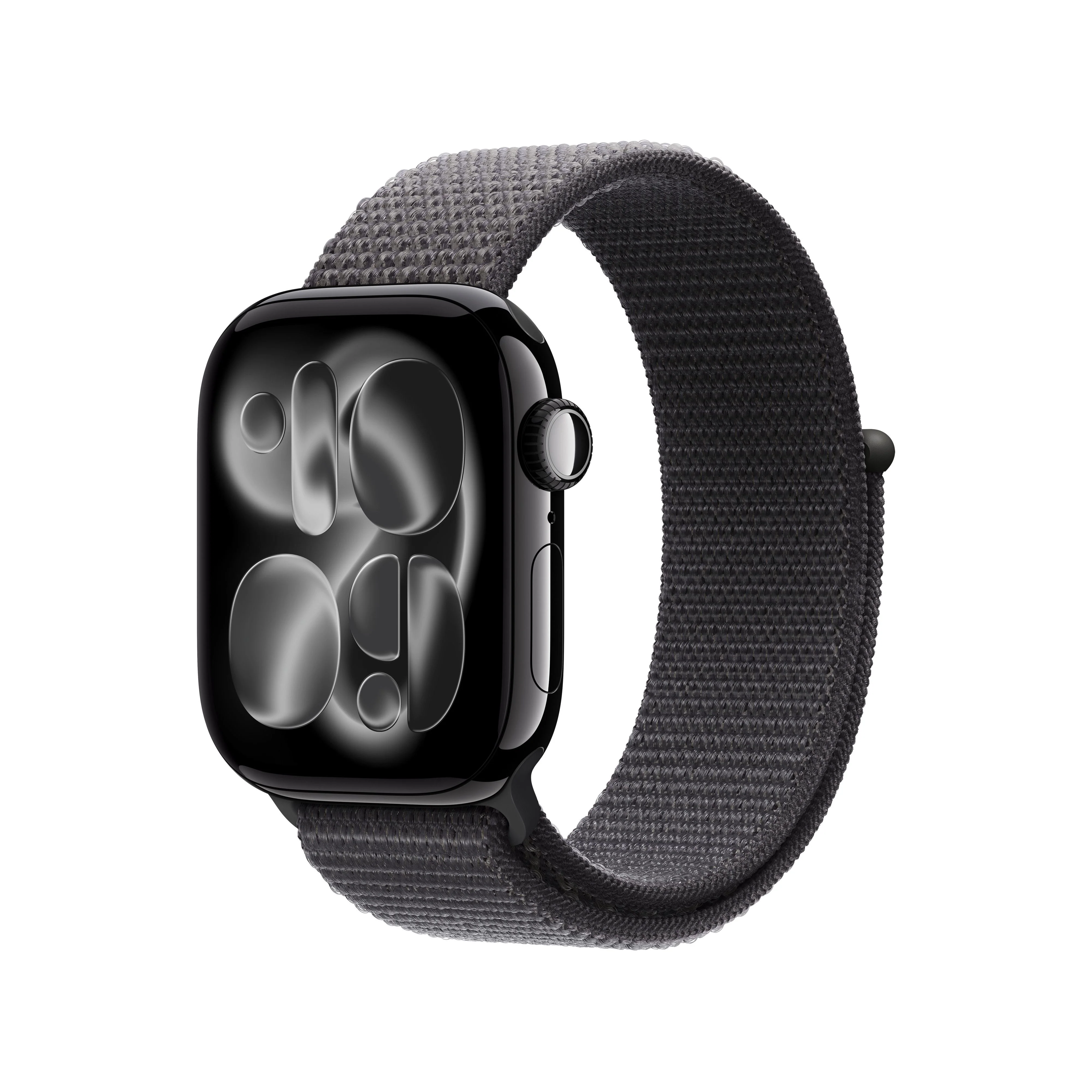Loop desportiva cinzento‑escuro de 42 mm
