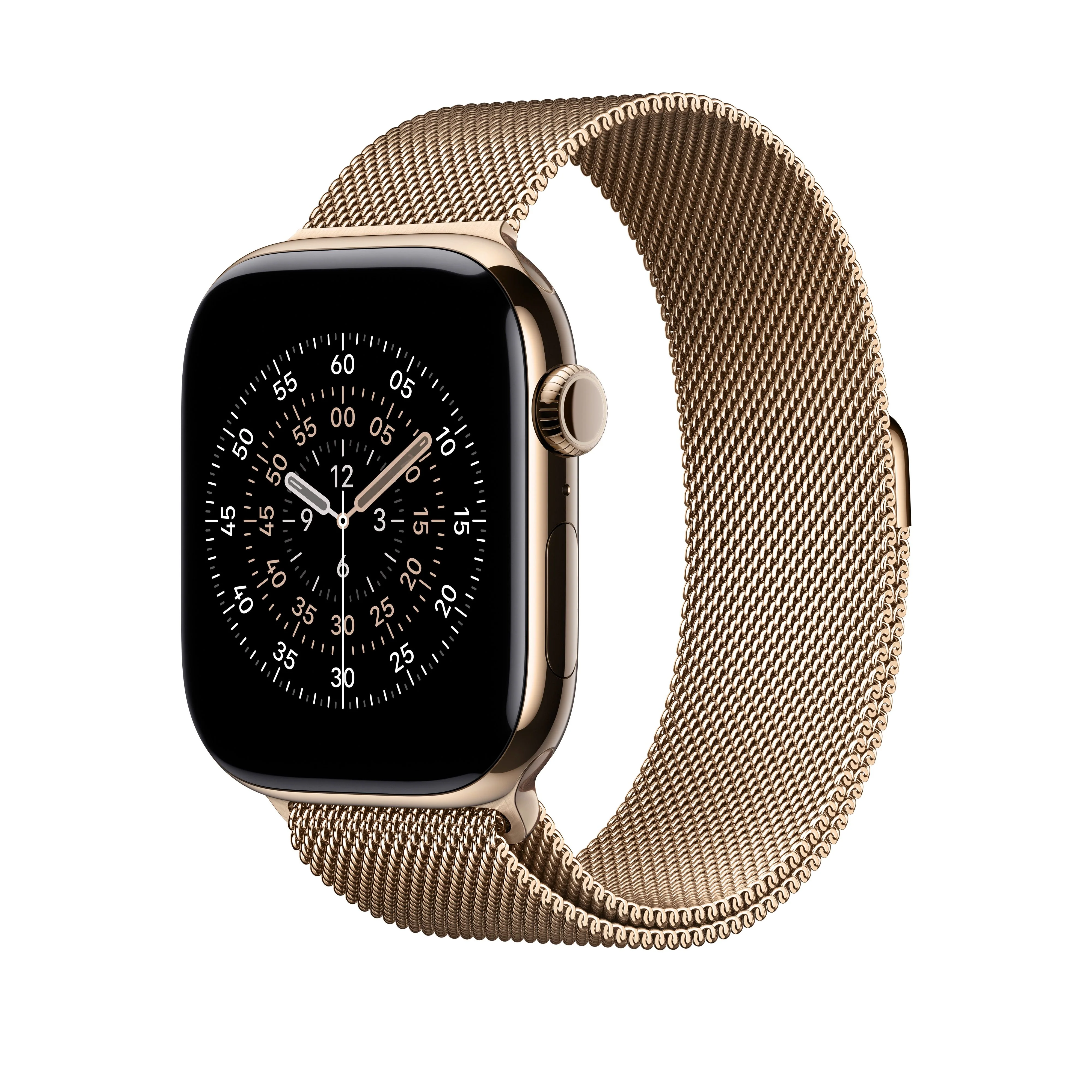Loop milanesa dourada de 46 mm - M/L