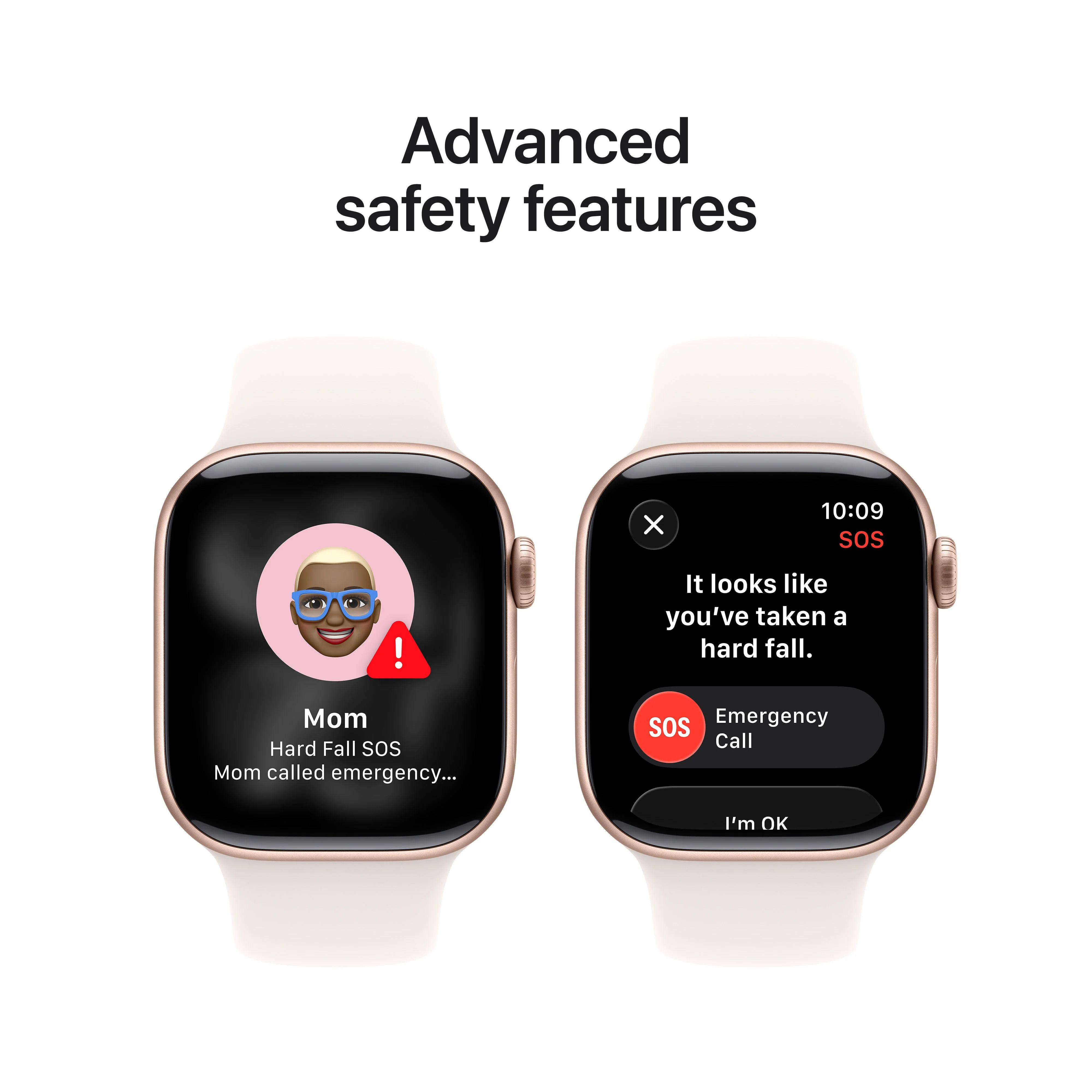 Apple Watch Series 11 GPS, Caixa em alumínio rosa‑dourado de 42 mm com Bracelete desportiva rosa leve - M/L - Image 6