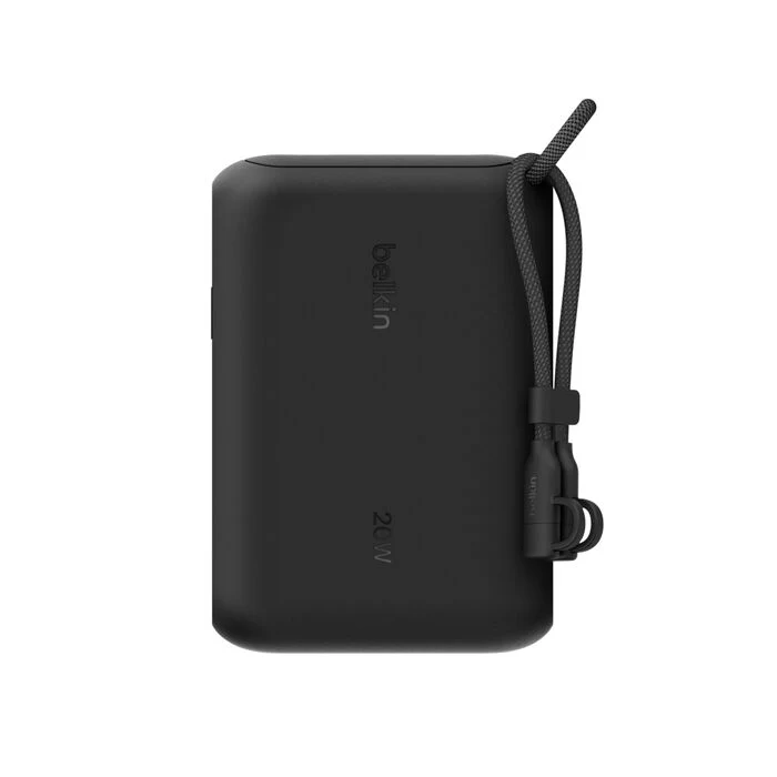 Powerbank de 10k PD20W com visor da Belkin - Preto - Image 3