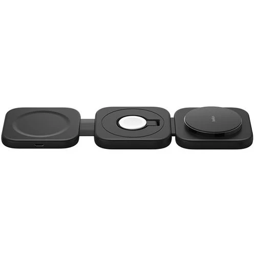 Carregador Wireless 3 em 1 Qi2 Belkin BoostCharge Pro - Preto - Image 3