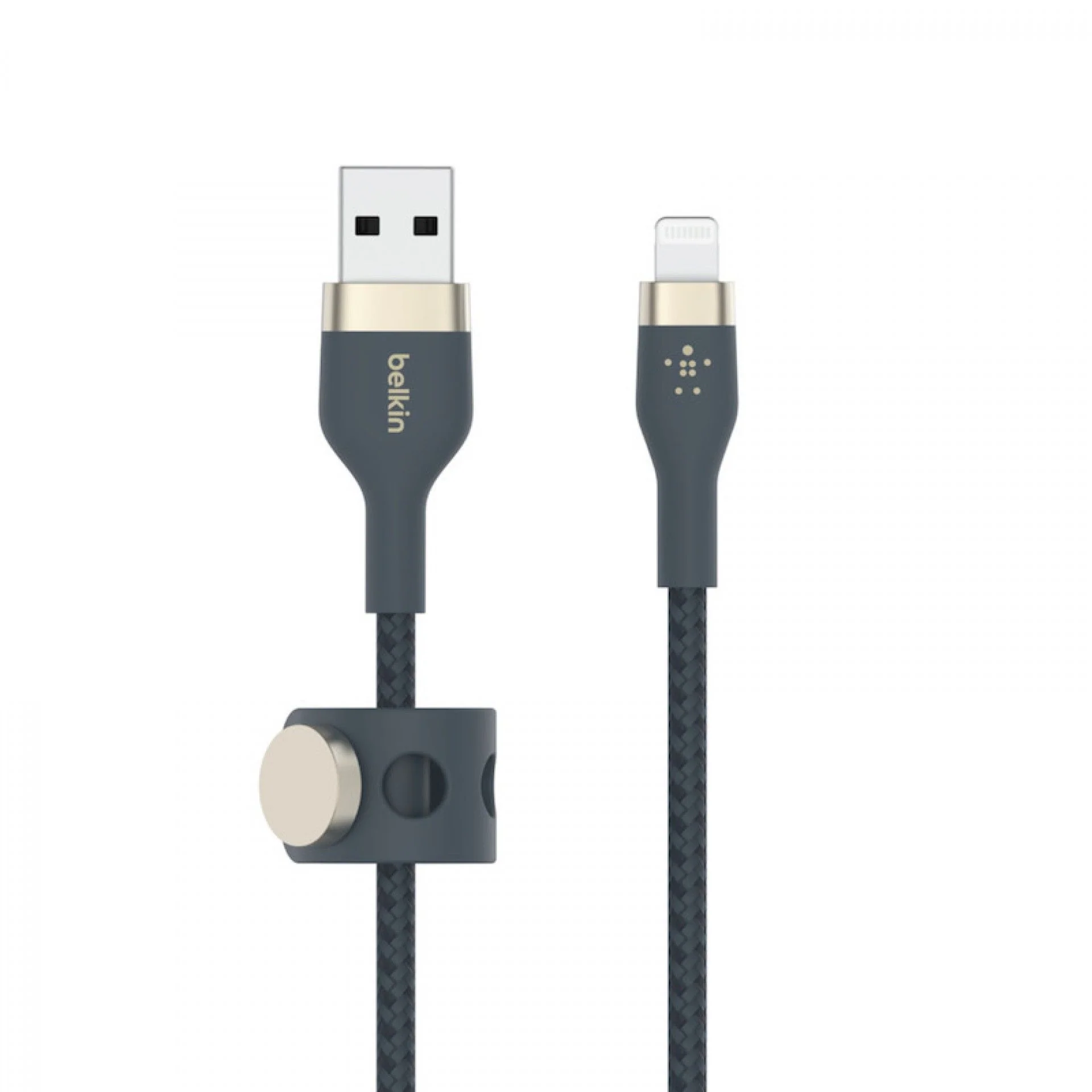 Cabo Belkin Boost Charge Pro Flex Braided Silicone USB-A para Lightning 2 m - Azul