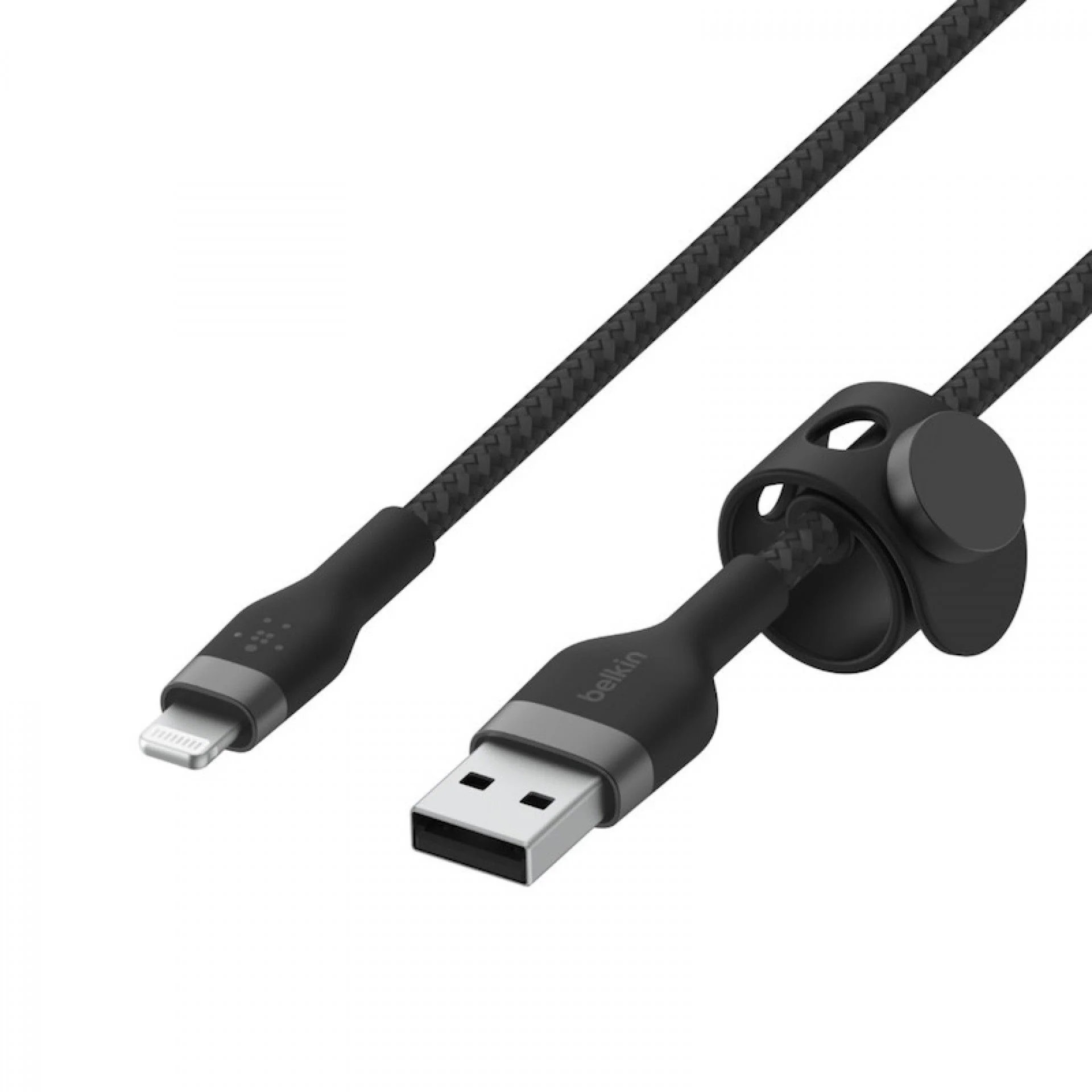Cabo Belkin Boost Charge Pro Flex Braided Silicone USB-A para Lightning 2 m - Preto - Image 3