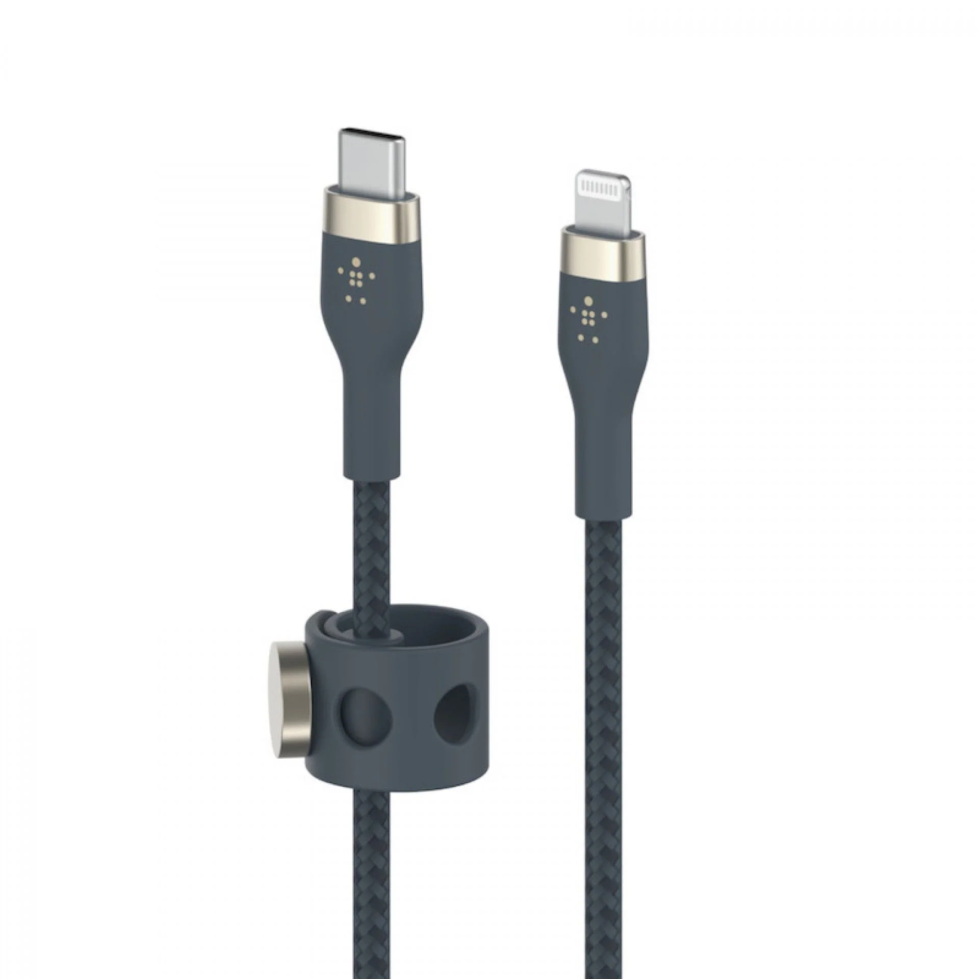 Cabo Lightning / USB-C Belkin Boost Charge Pro Flex Braided Silicone (2 m) - Azul - Image 2