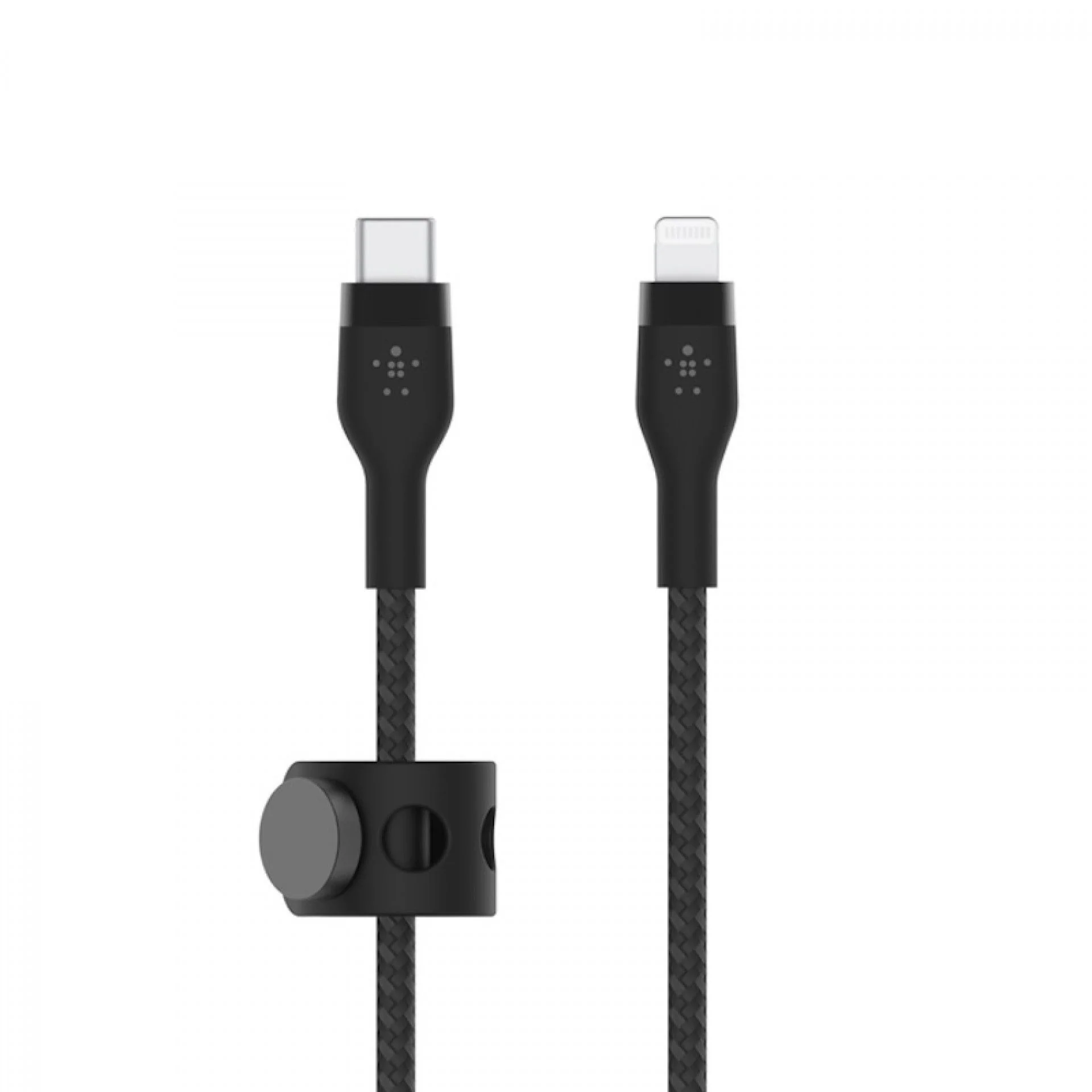 Cabo Lightning / USB-C Belkin Boost Charge Pro Flex Braided Silicone (2 m) - Preto