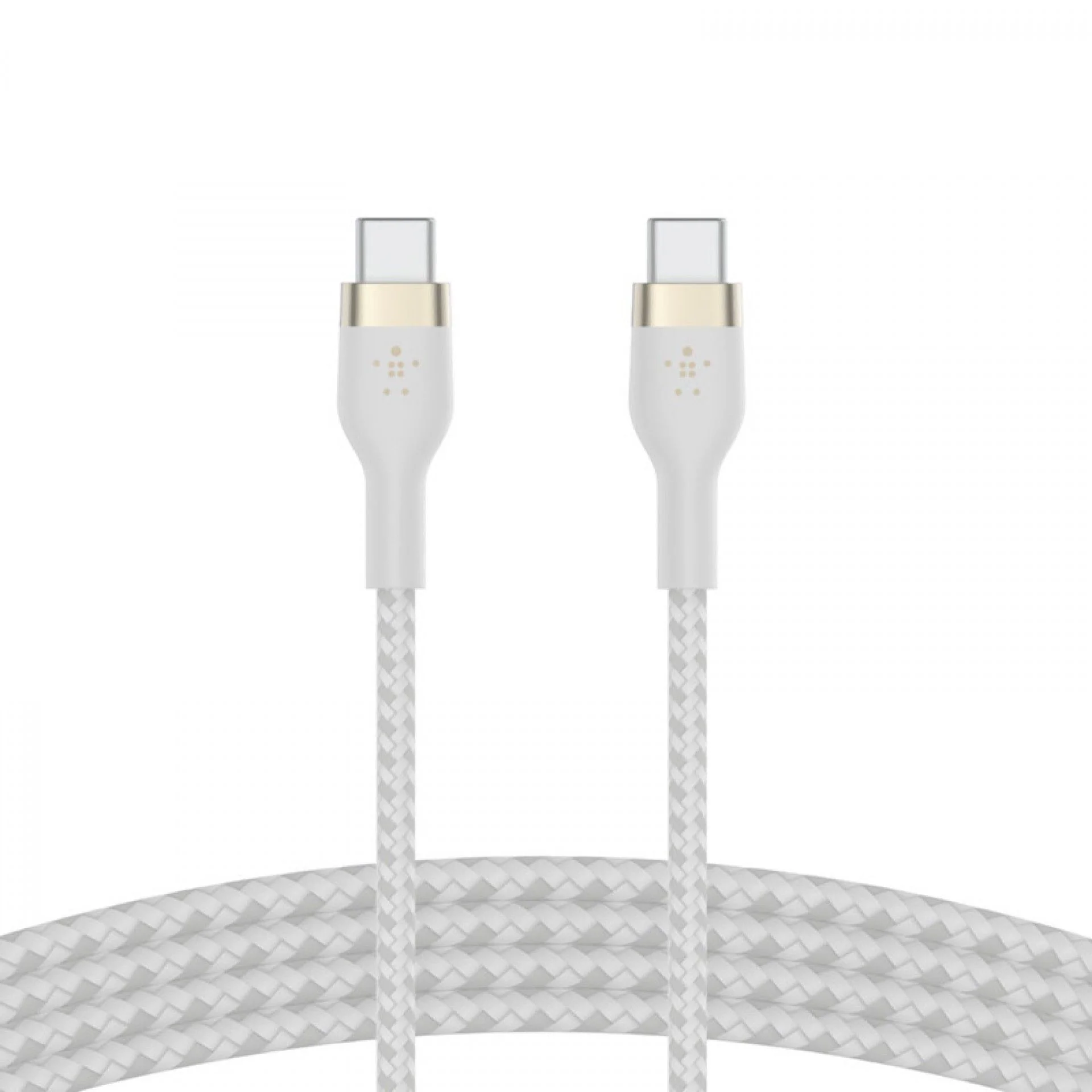 Cabo Belkin Boost Charge Pro Flex Braided Silicone USB-C USB-C 1 m - Branco - Image 2