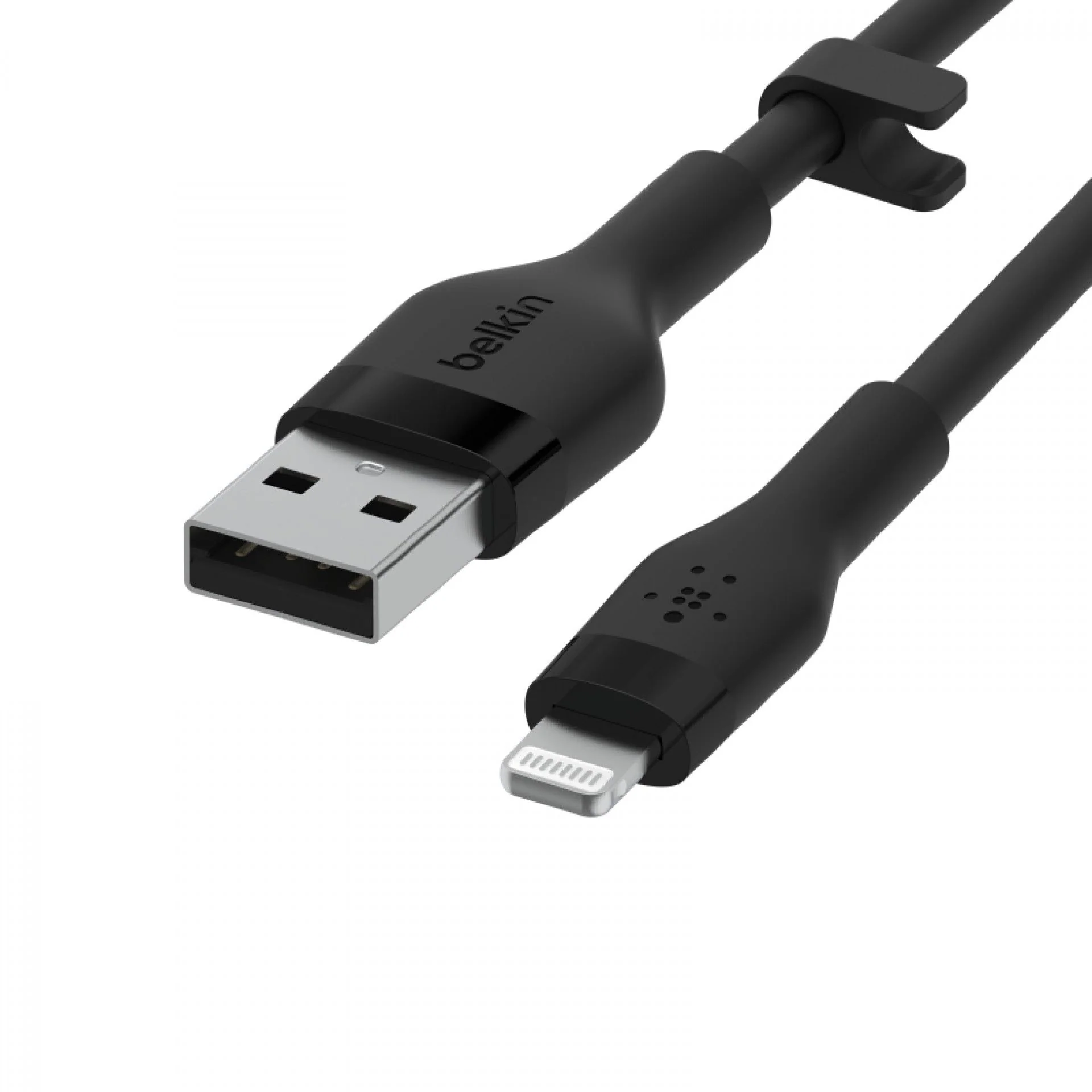 Cabo Belkin Boost Charge Flex Silicone USB-A para Lightning 2 m - Preto - Image 4