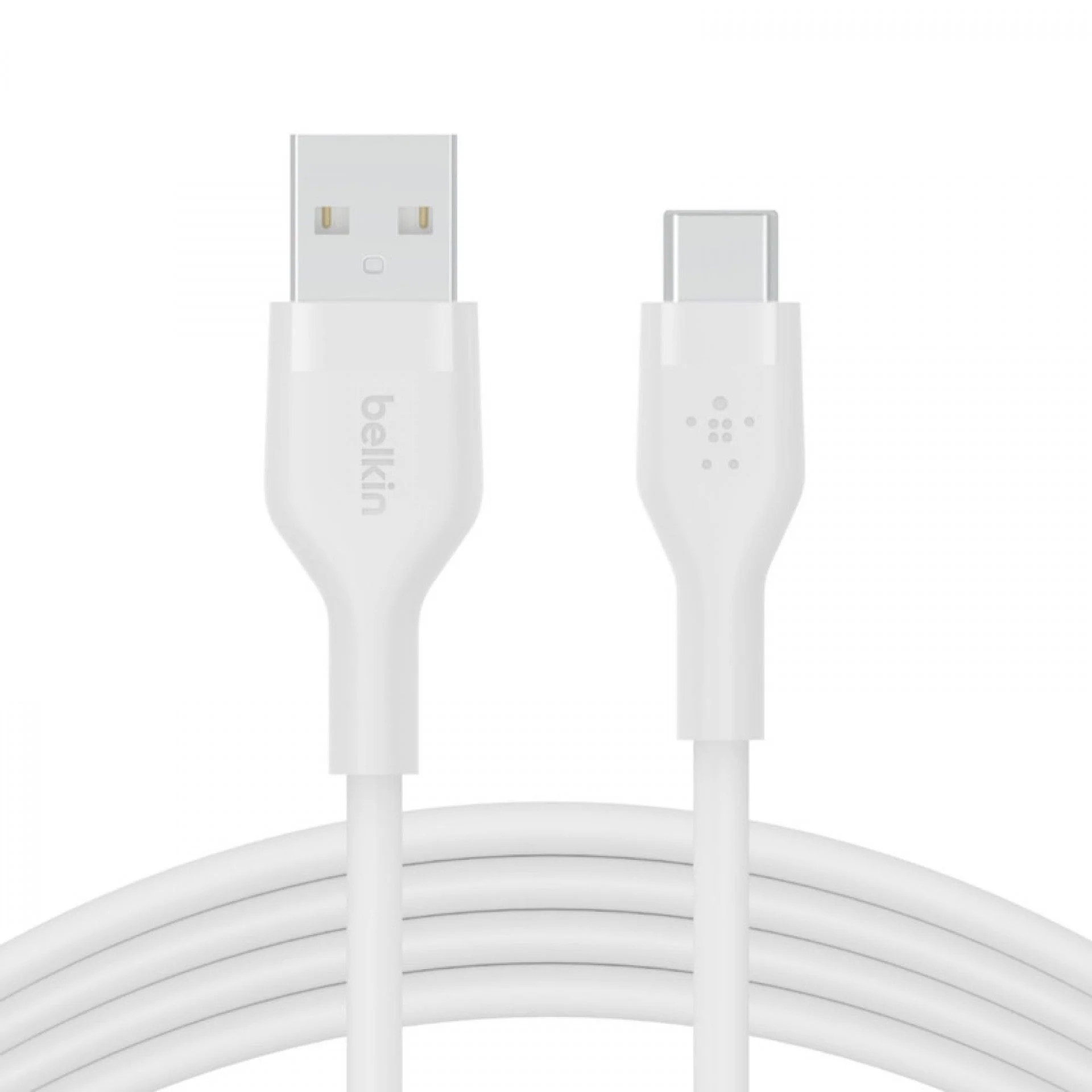Cabo Belkin Boost Charge Flex Silicone USB-A para USB-C 2 m - Branco - Image 3