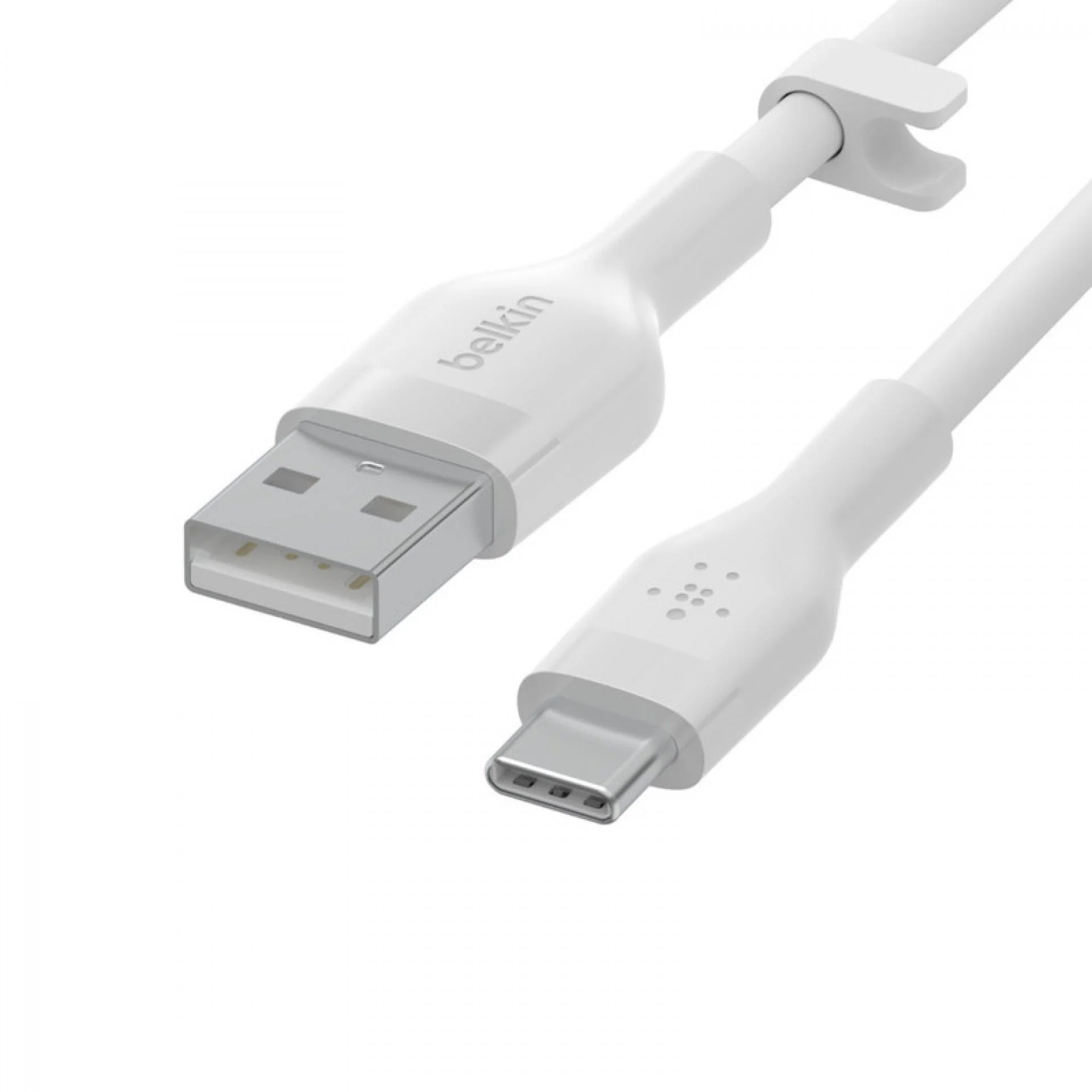 Cabo Belkin Boost Charge Flex Silicone USB-A para USB-C 2 m - Branco - Image 4