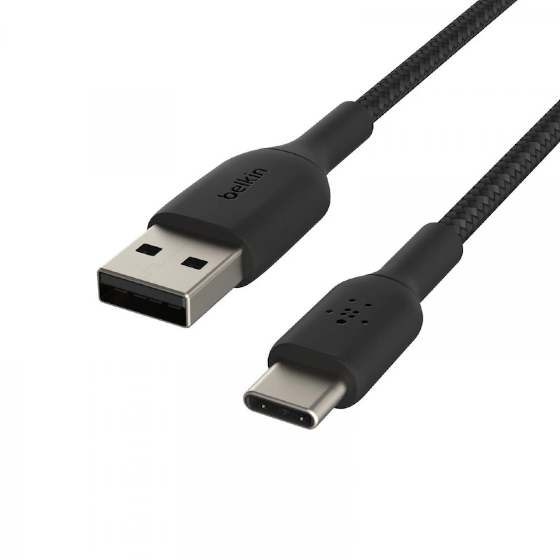 Cabo USB-A para USB-C Belkin BOOST CHARGE Braided 2 m - Preto - Image 5