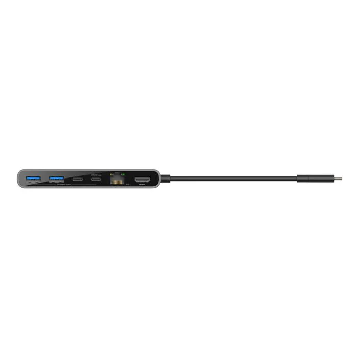 Hub 8 em 1 para ligação USB-C - Prateado - Image 2