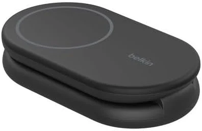 Suporte de carregamento Belkin BoostCharge 2-em-1 - Preto - Image 4