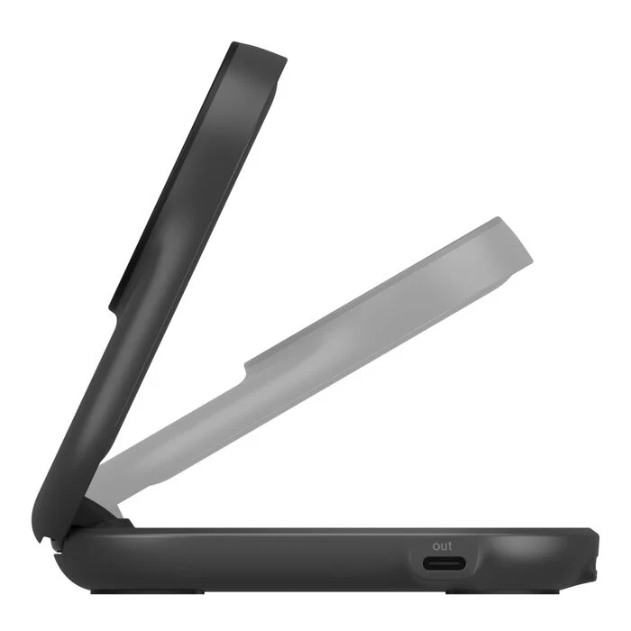 Base de carregamento Belkin UltraCharge  25w Qi2, 2 em 1, USB-C - Preto - Image 2
