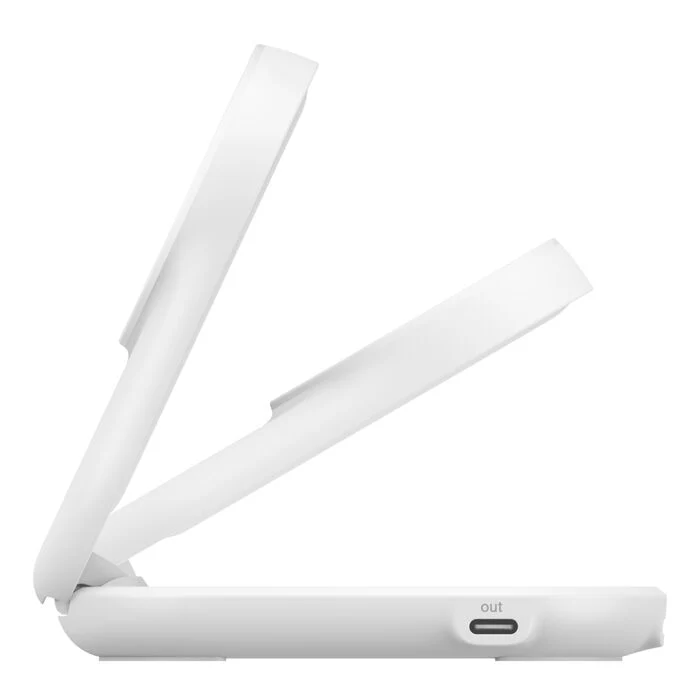 Base de carregamento Belkin UltraCharge  25w Qi2, 2 em 1, USB-C - Branco - Image 2