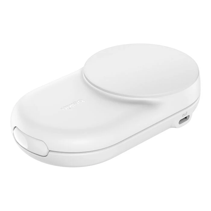 Base de carregamento Belkin UltraCharge  25w Qi2, 2 em 1, USB-C - Branco - Image 3