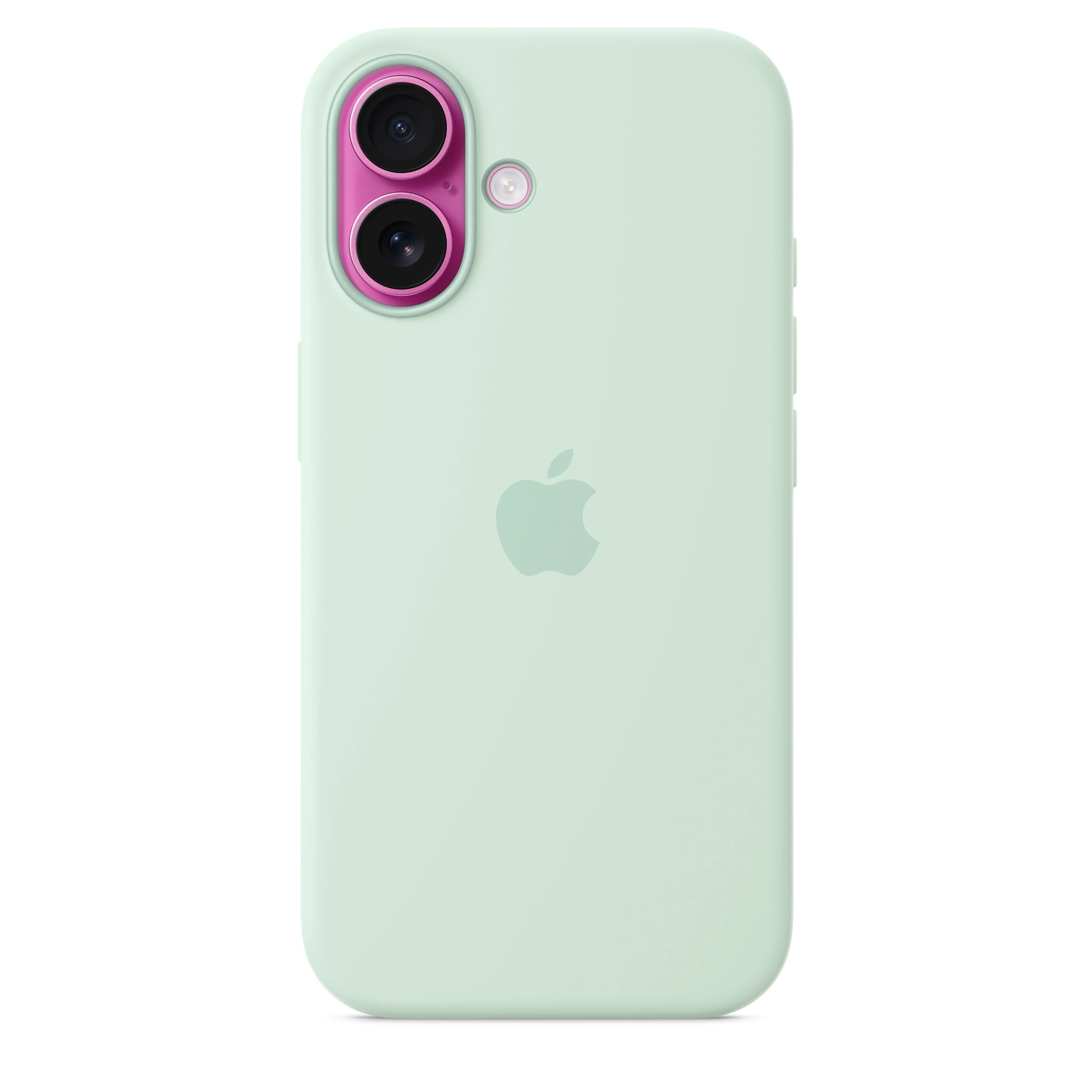 Capa em silicone com MagSafe para iPhone 16 - Água‑marinha - Image 3