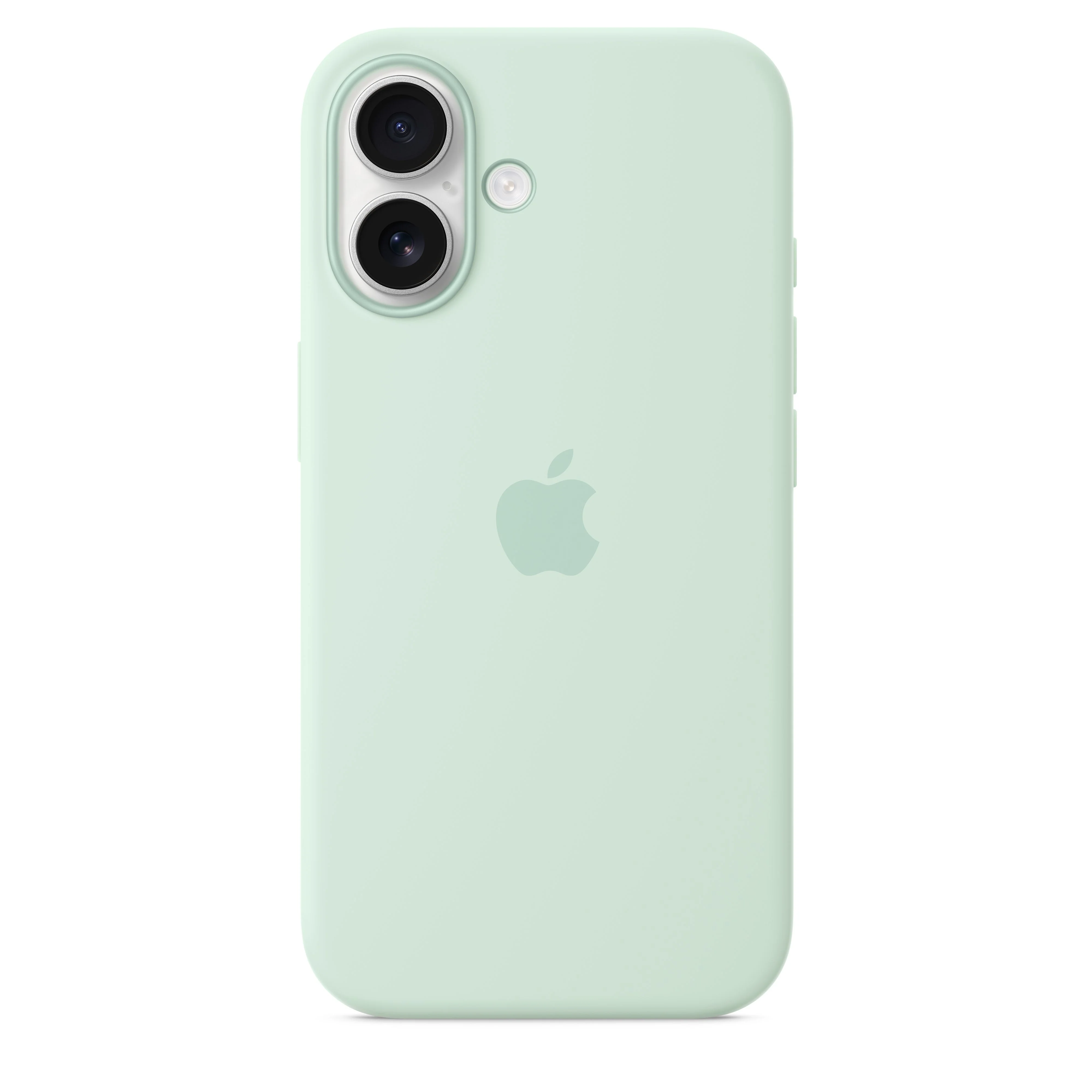 Capa em silicone com MagSafe para iPhone 16 - Água‑marinha - Image 4