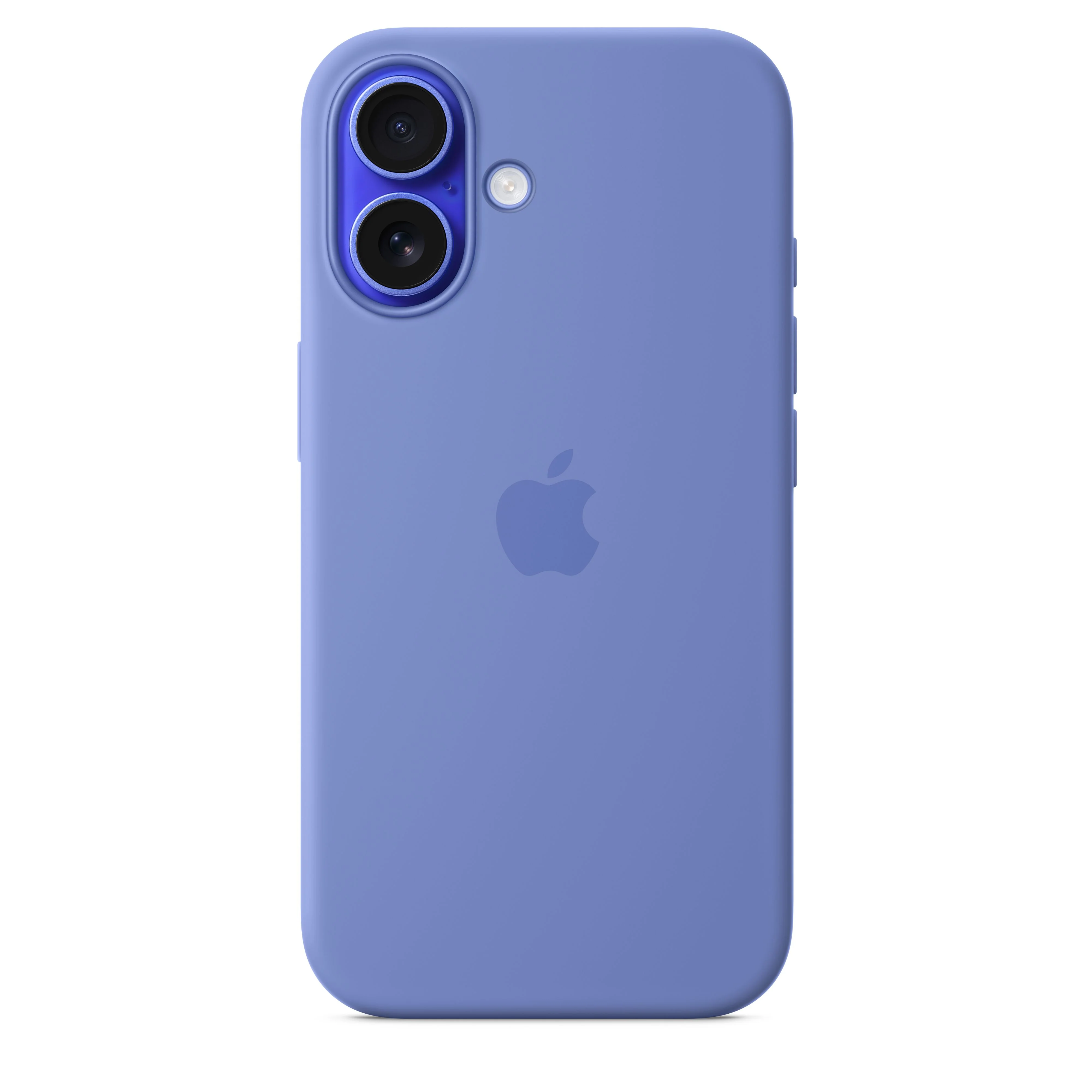 Capa em silicone com MagSafe para iPhone 16 - Azul‑violeta