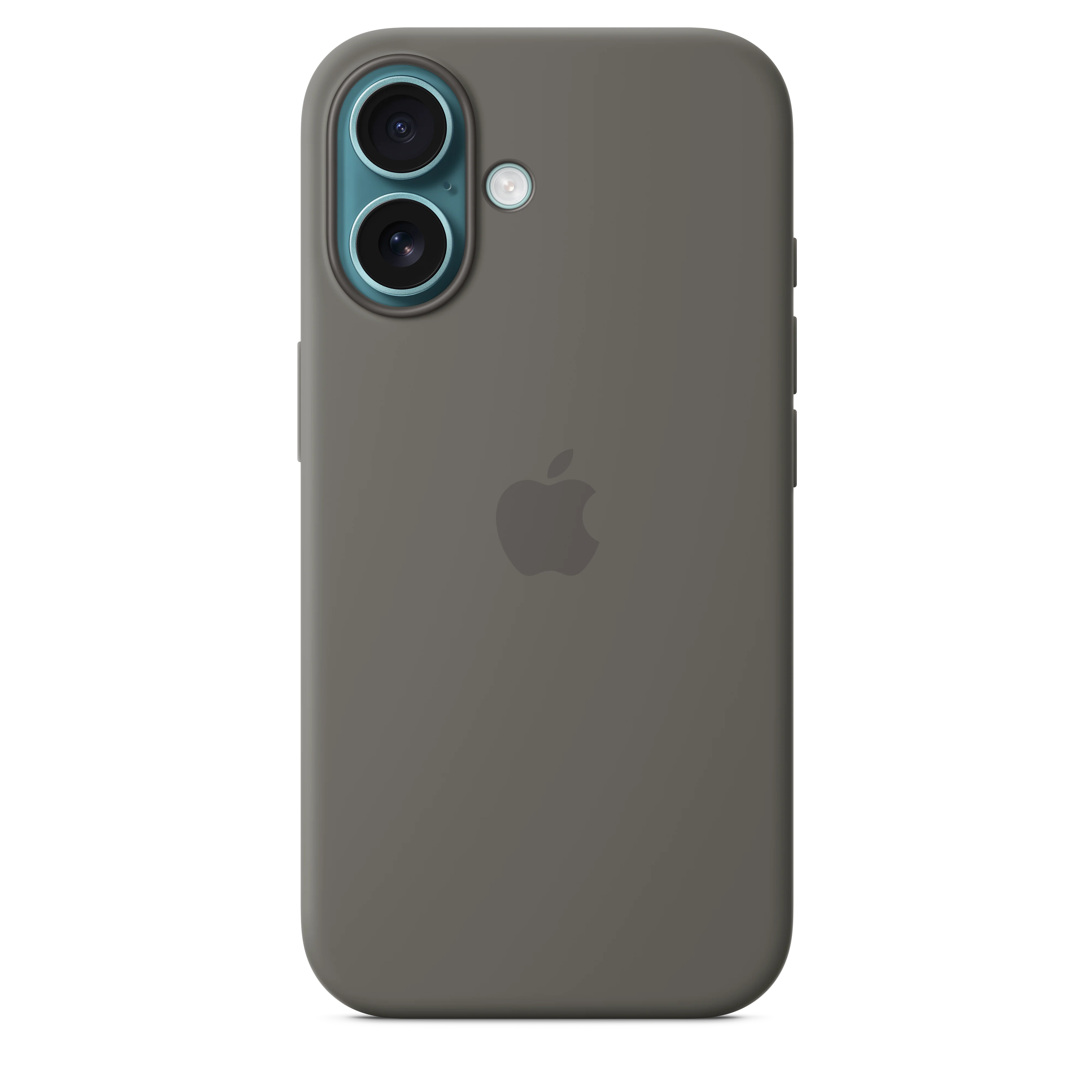 Capa em silicone com MagSafe para iPhone 16 - Cinzento rocha - Image 2