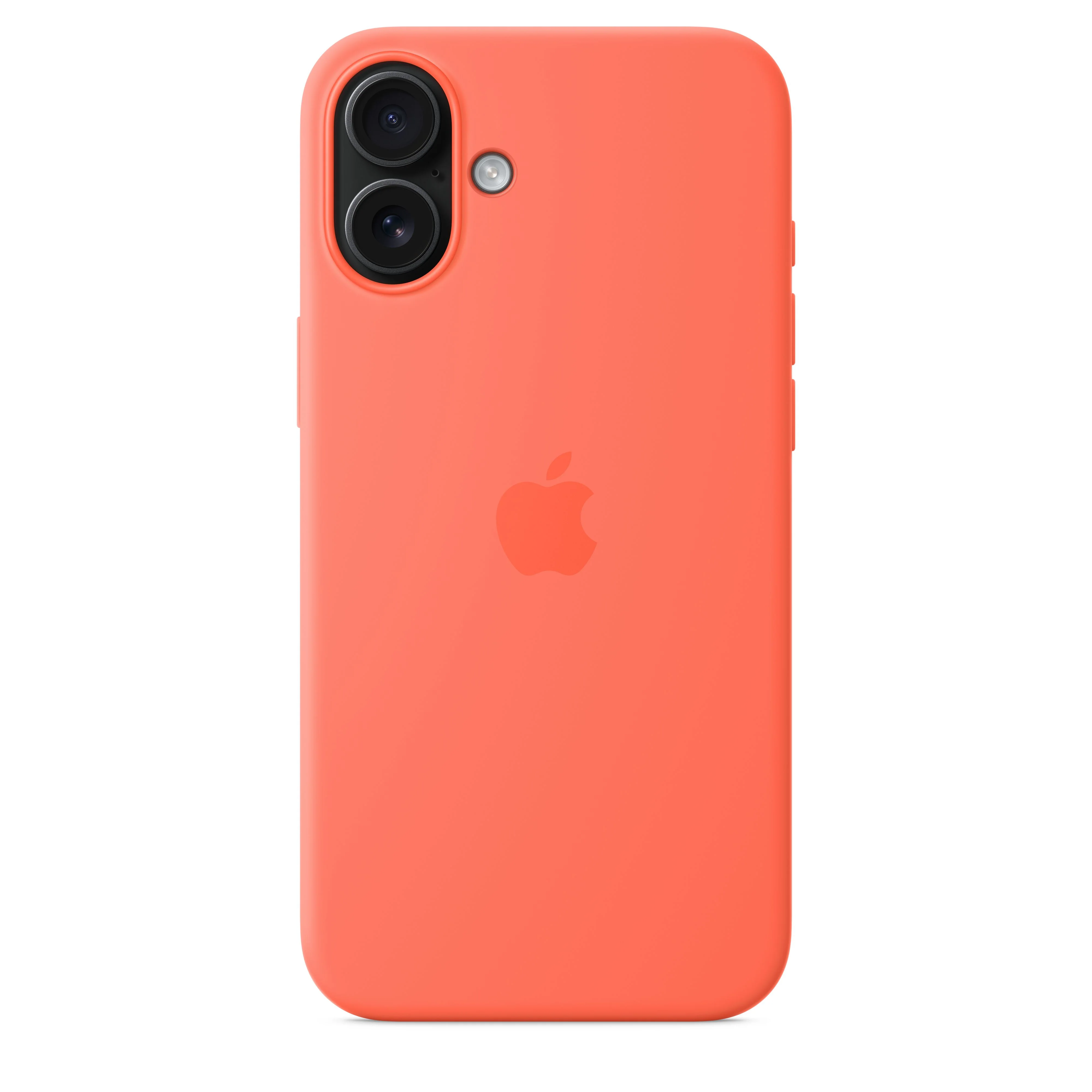 Capa em silicone com MagSafe para iPhone 16 Plus - Tangerina - Image 5