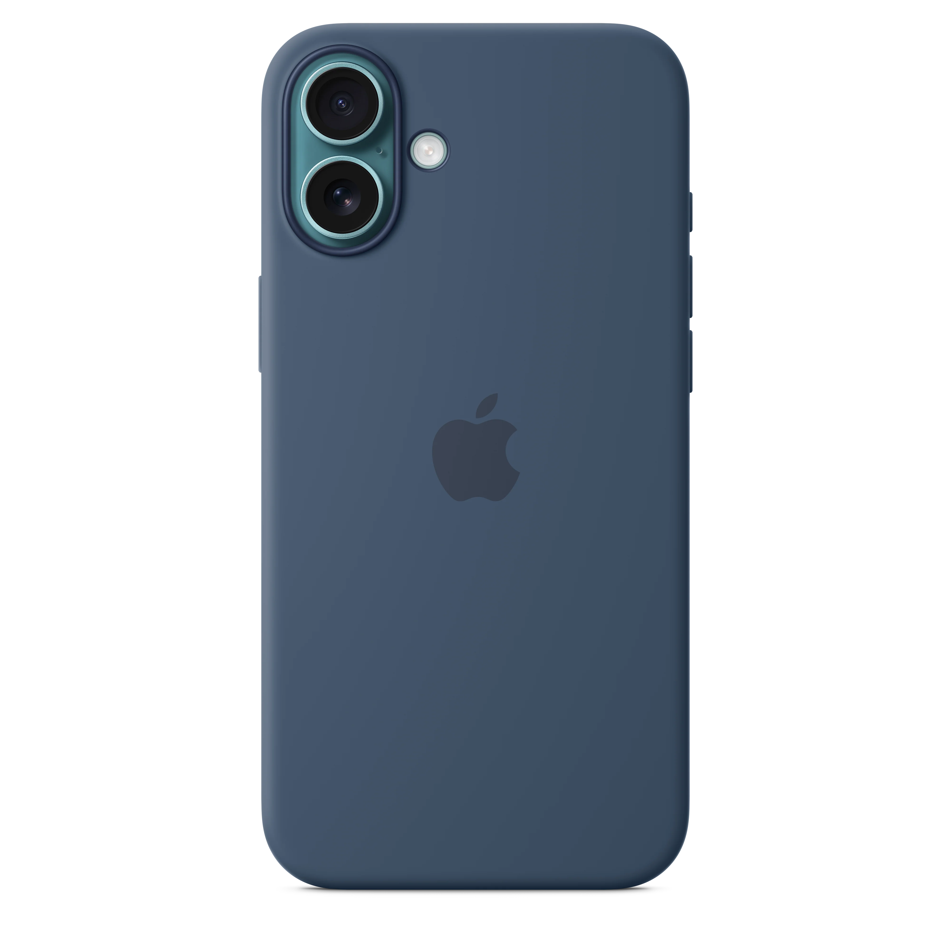 Capa em silicone com MagSafe para iPhone 16 Plus - Azul denim - Image 2