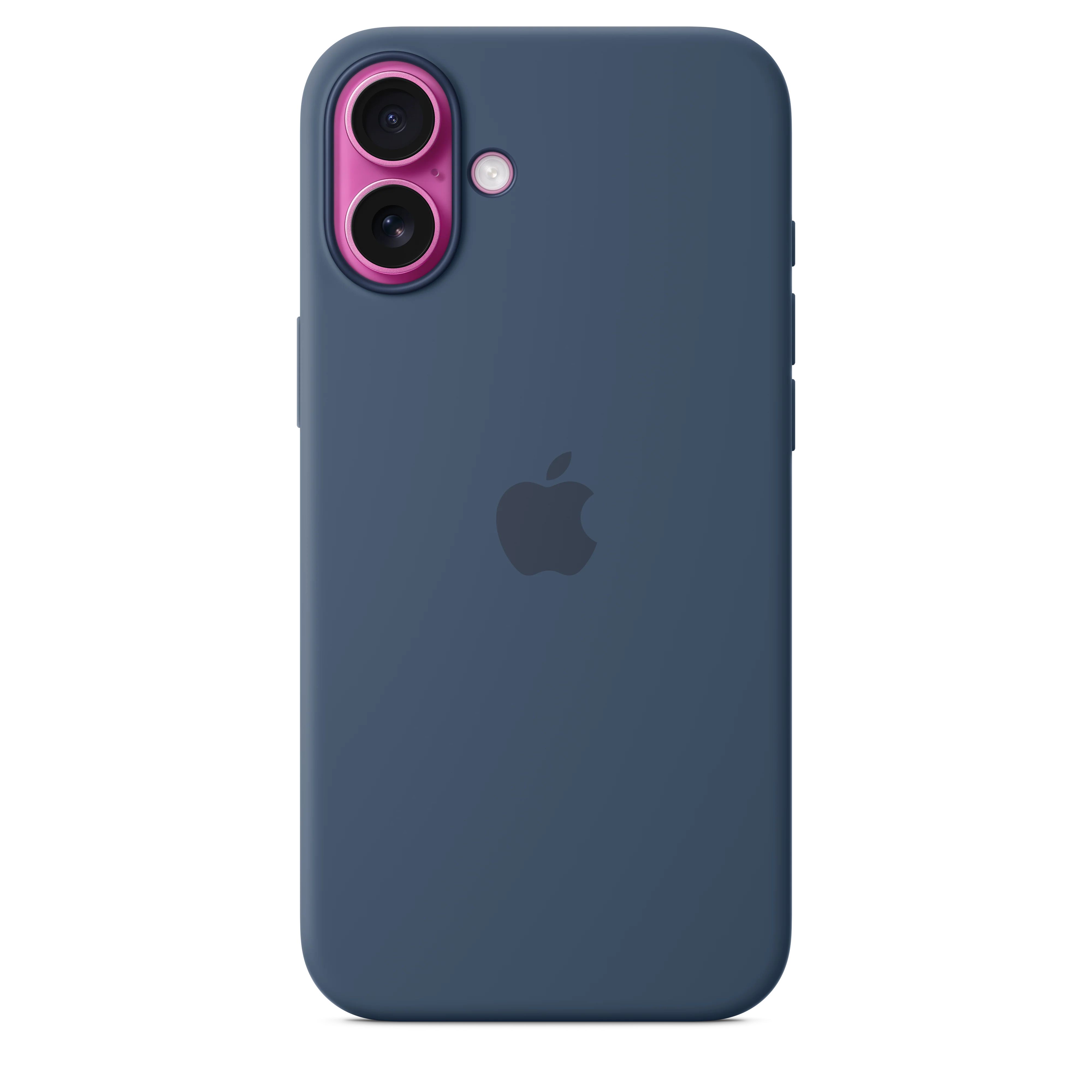 Capa em silicone com MagSafe para iPhone 16 Plus - Azul denim - Image 3