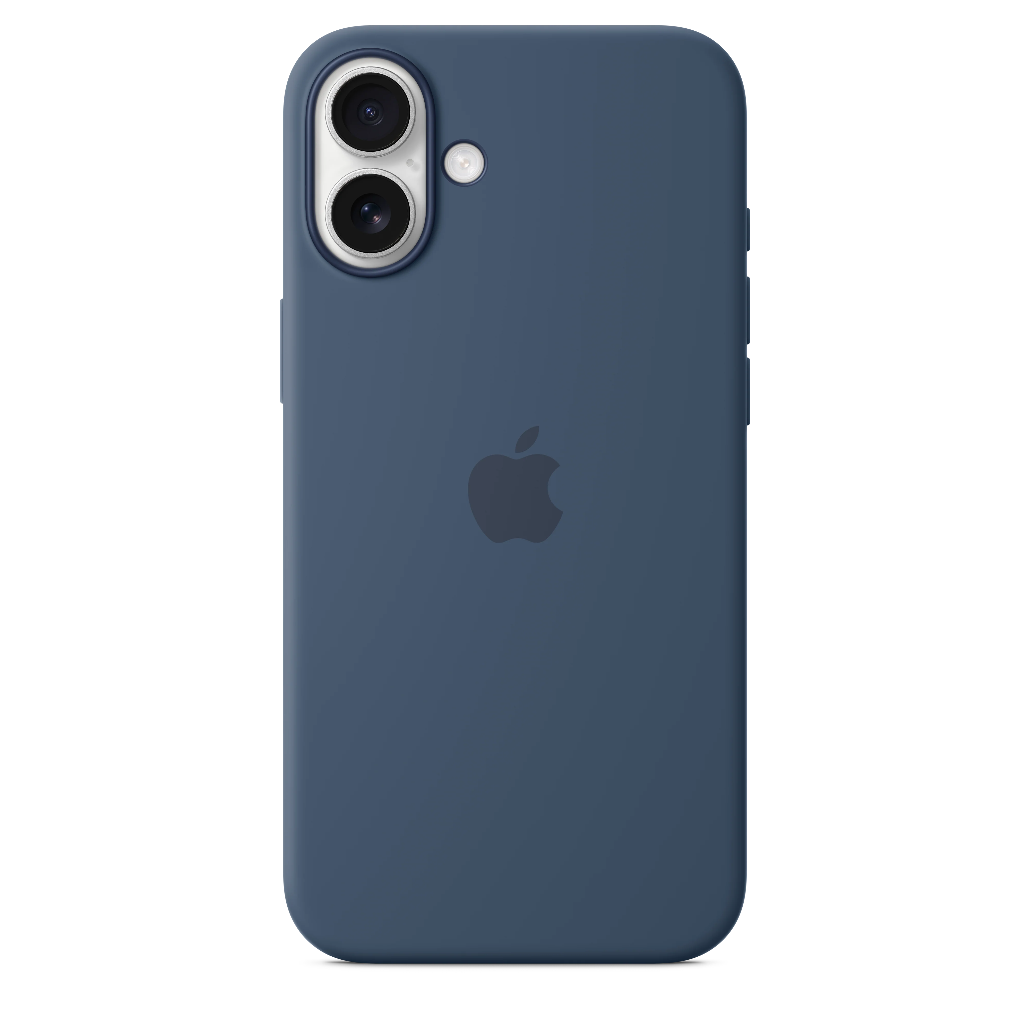 Capa em silicone com MagSafe para iPhone 16 Plus - Azul denim - Image 4