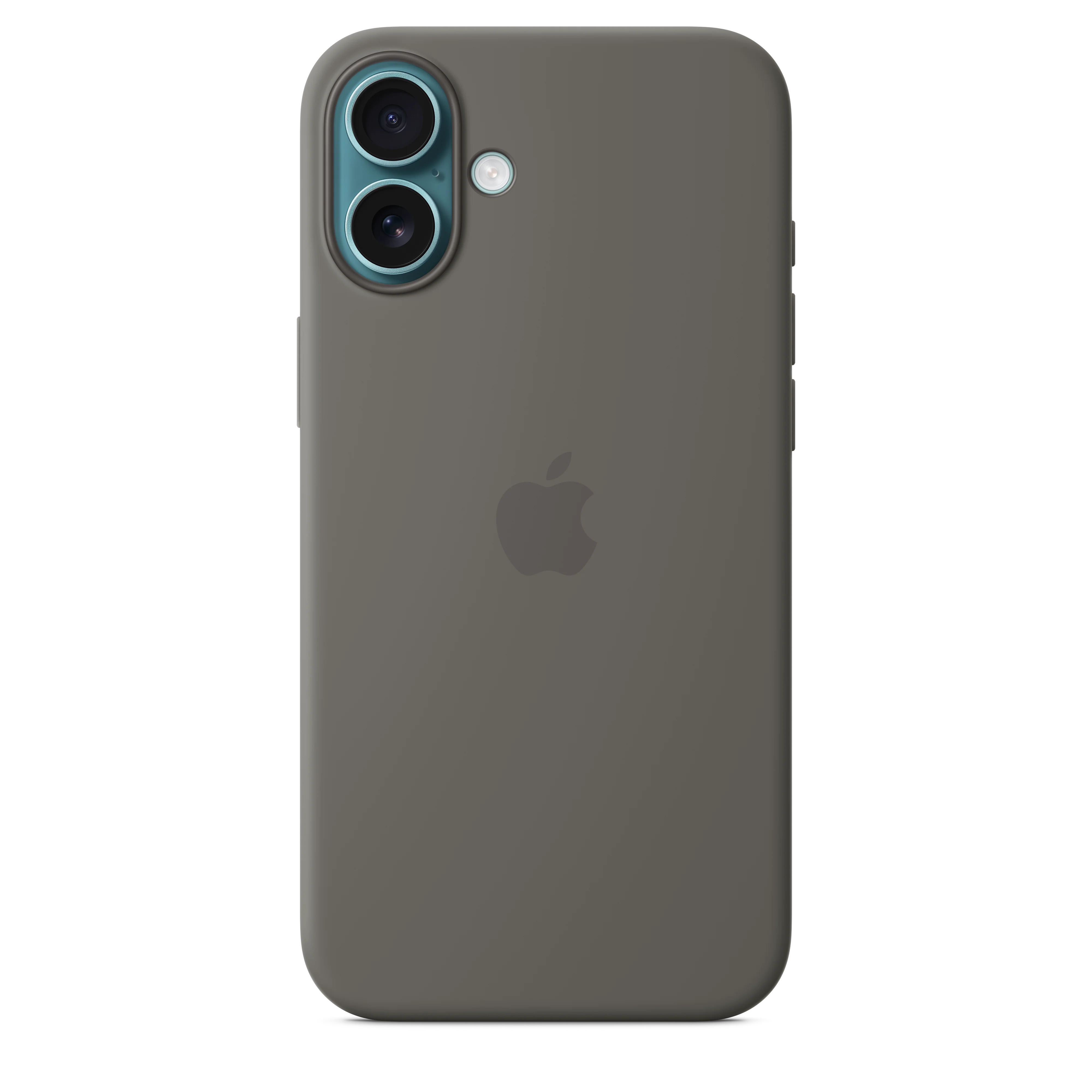 Capa em silicone com MagSafe para iPhone 16 Plus - Cinzento rocha - Image 2