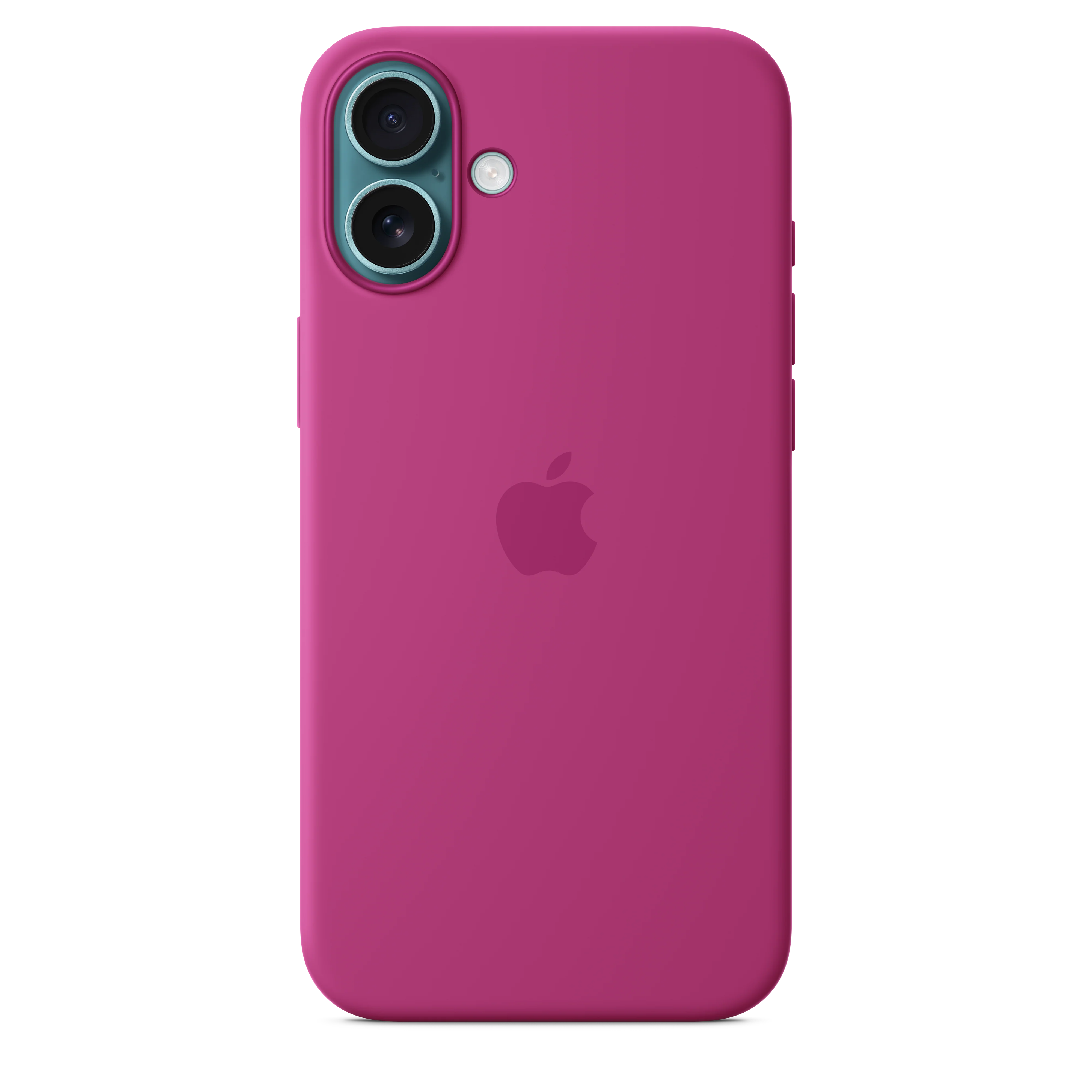 Capa em silicone com MagSafe para iPhone 16 Plus - Fúcsia - Image 2