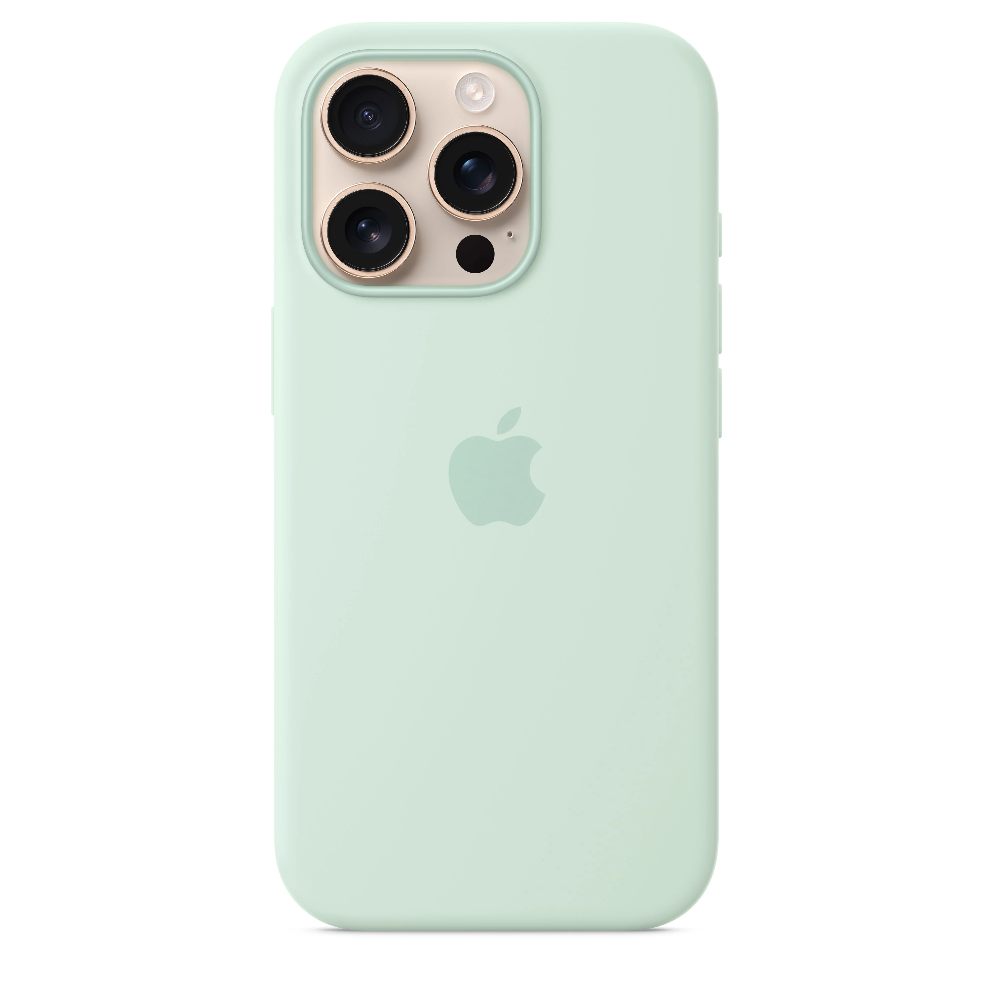 Capa em silicone com MagSafe para iPhone 16 Pro - Água‑marinha - Image 2