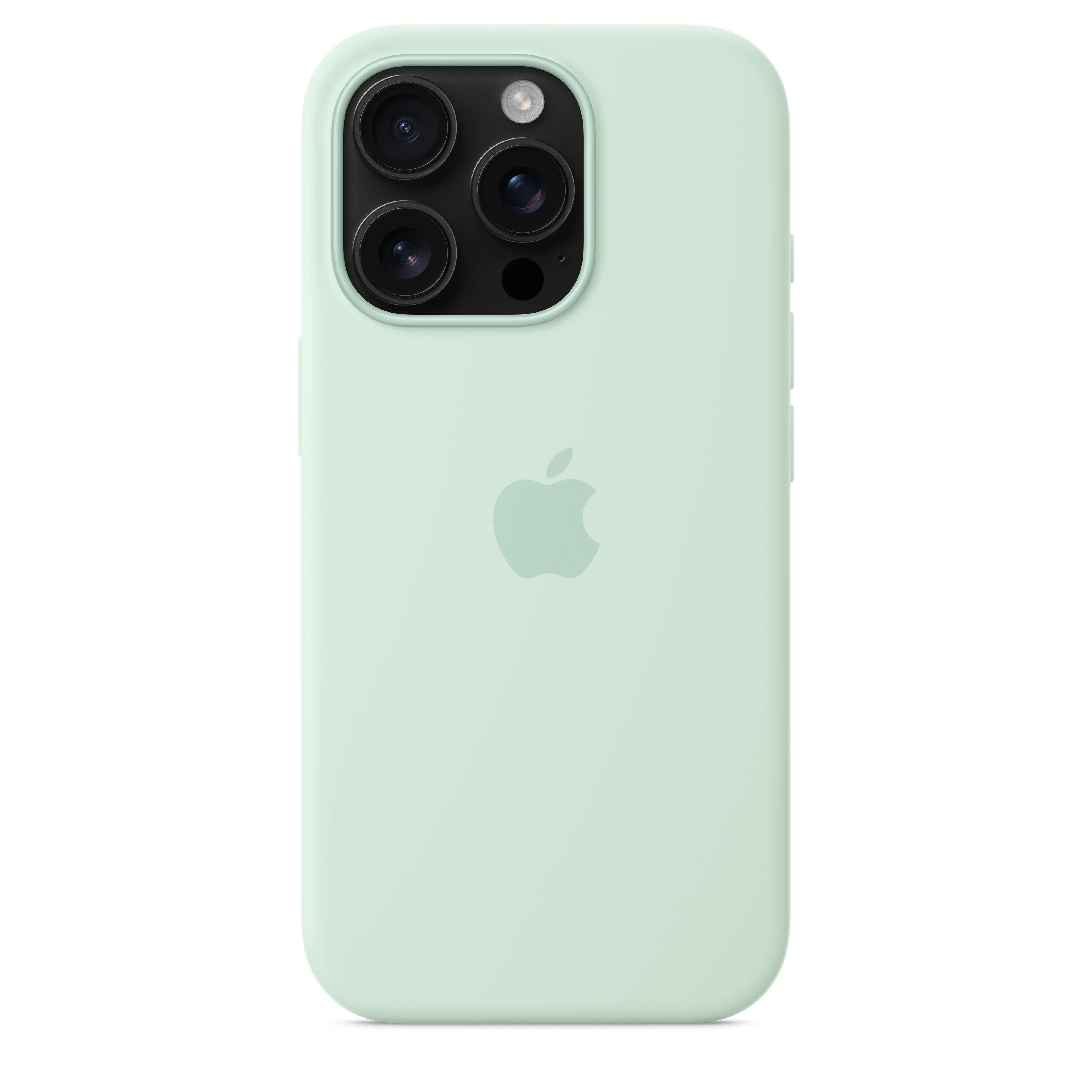 Capa em silicone com MagSafe para iPhone 16 Pro - Água‑marinha - Image 4