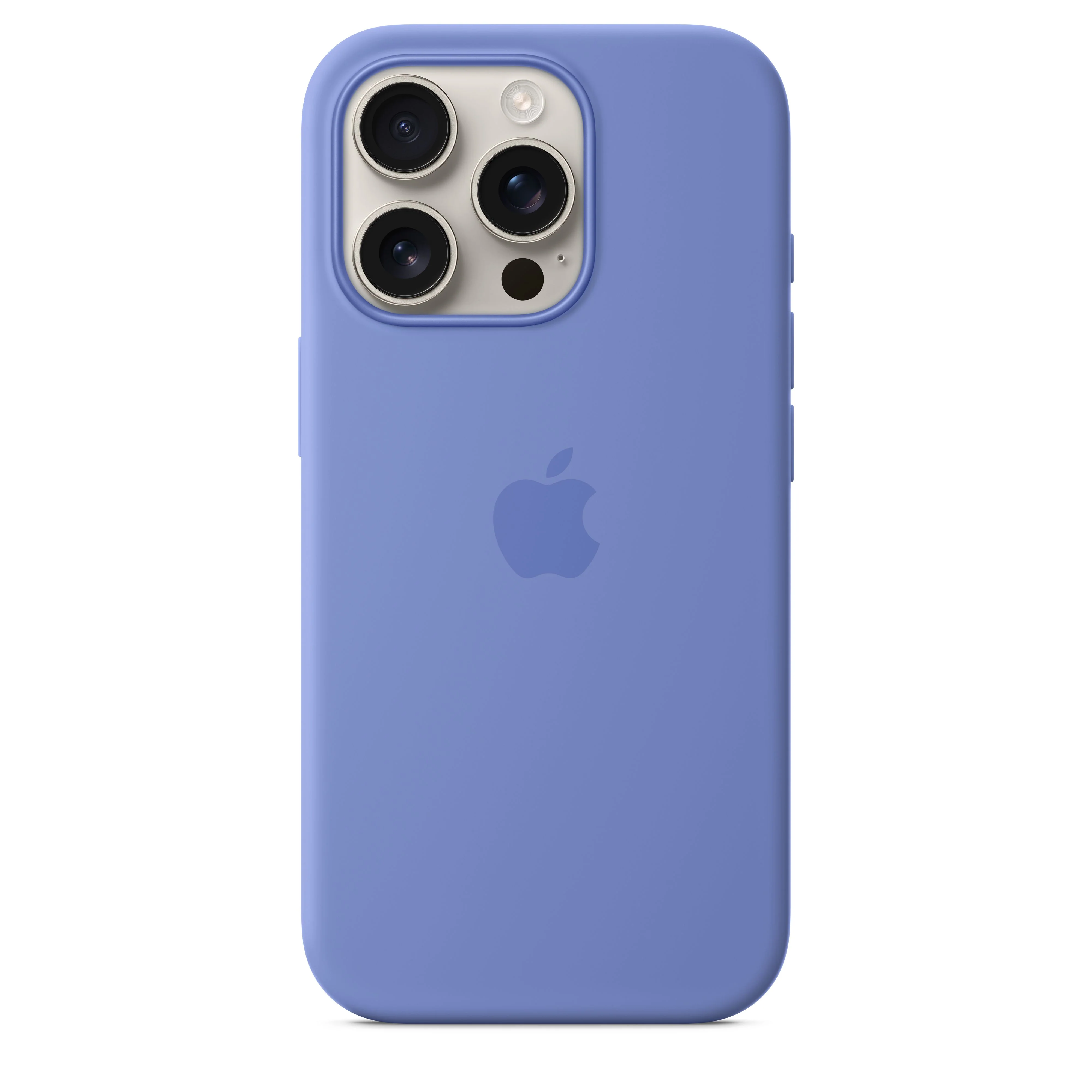 Capa em silicone com MagSafe para iPhone 16 Pro - Azul‑violeta - Image 3